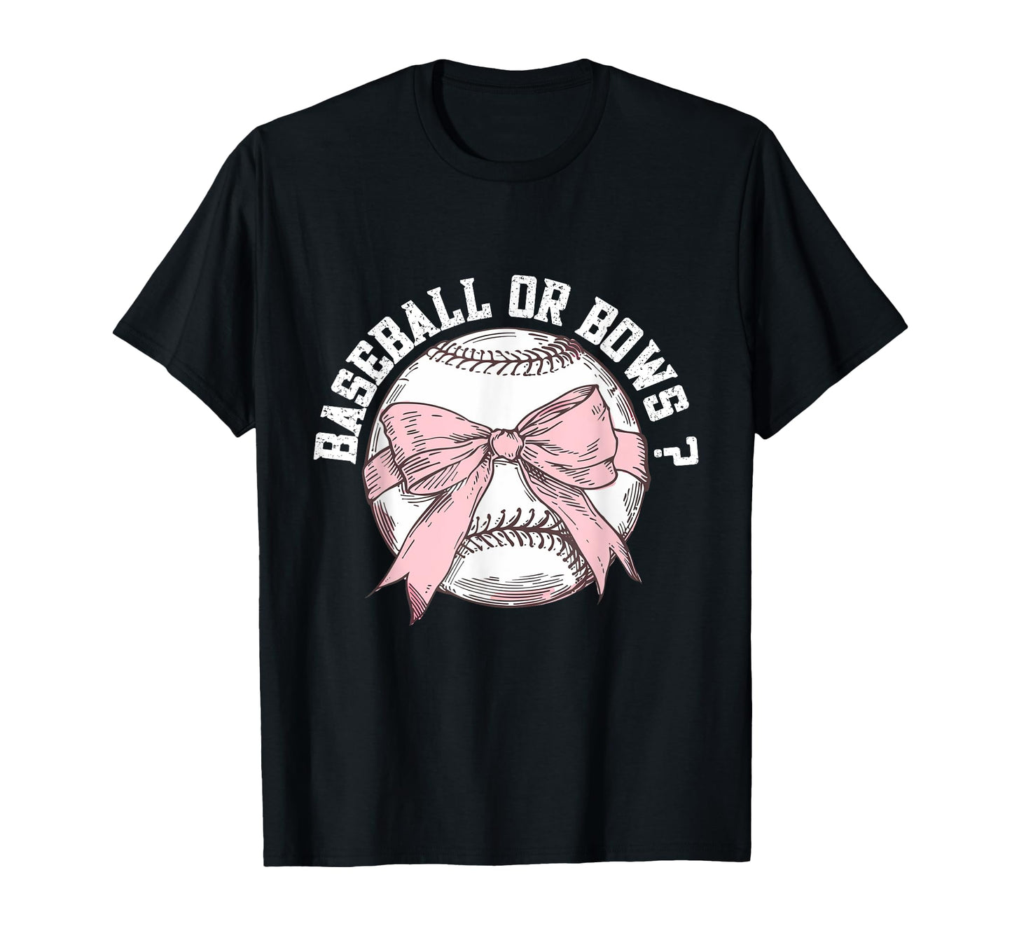 Baseballs Or Bows Gender Reveal Team T-Shirt - Unique Graphic for Adults - T-Shirt, Sweatshirt, Hoodie
