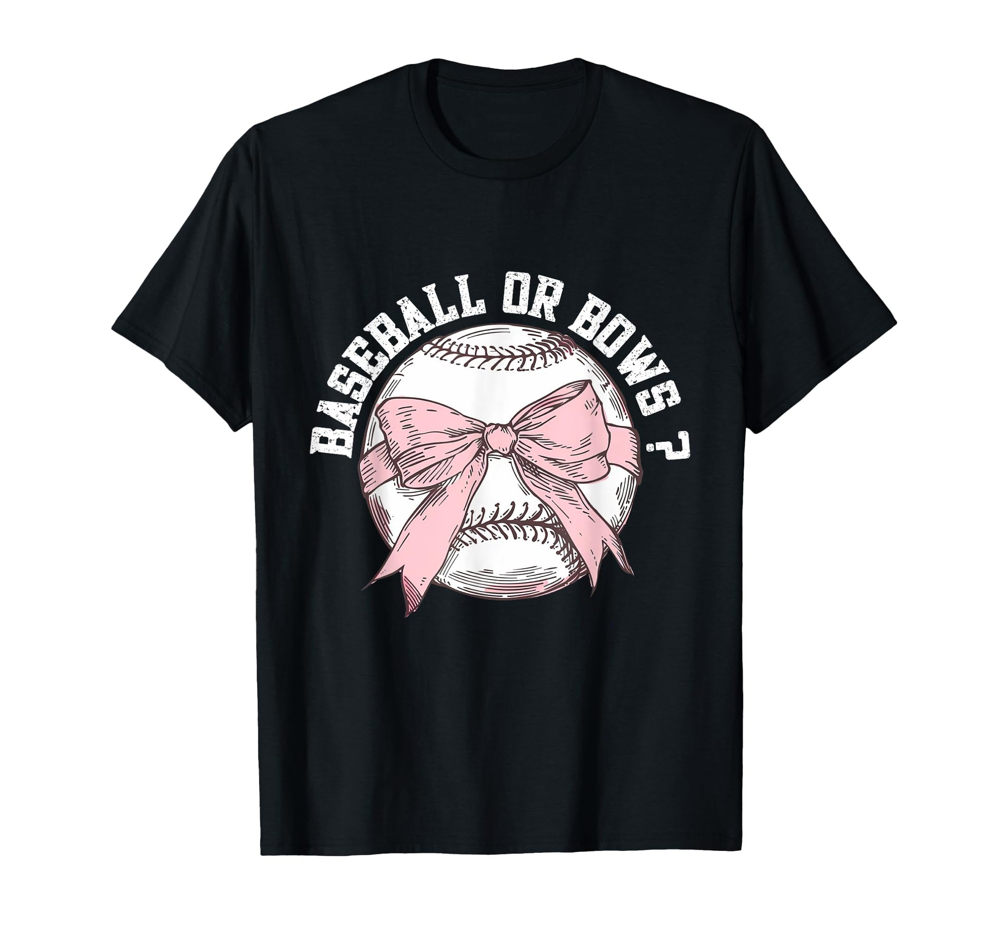 Baseballs Or Bows Gender Reveal Team T-Shirt - Unique Graphic for Adults - T-Shirt, Sweatshirt, Hoodie
