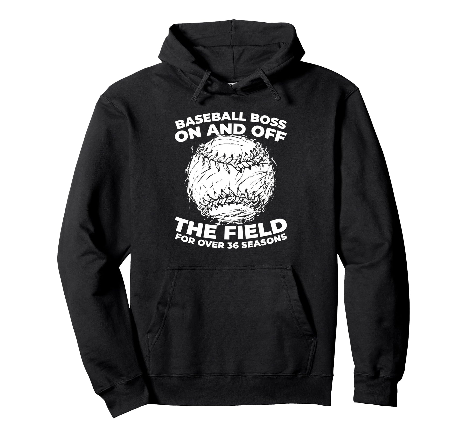 36 Years Old Player Team Baseball Hoodie - Aesthetic Graphic for Adults - T-Shirt, Sweatshirt, Hoodie