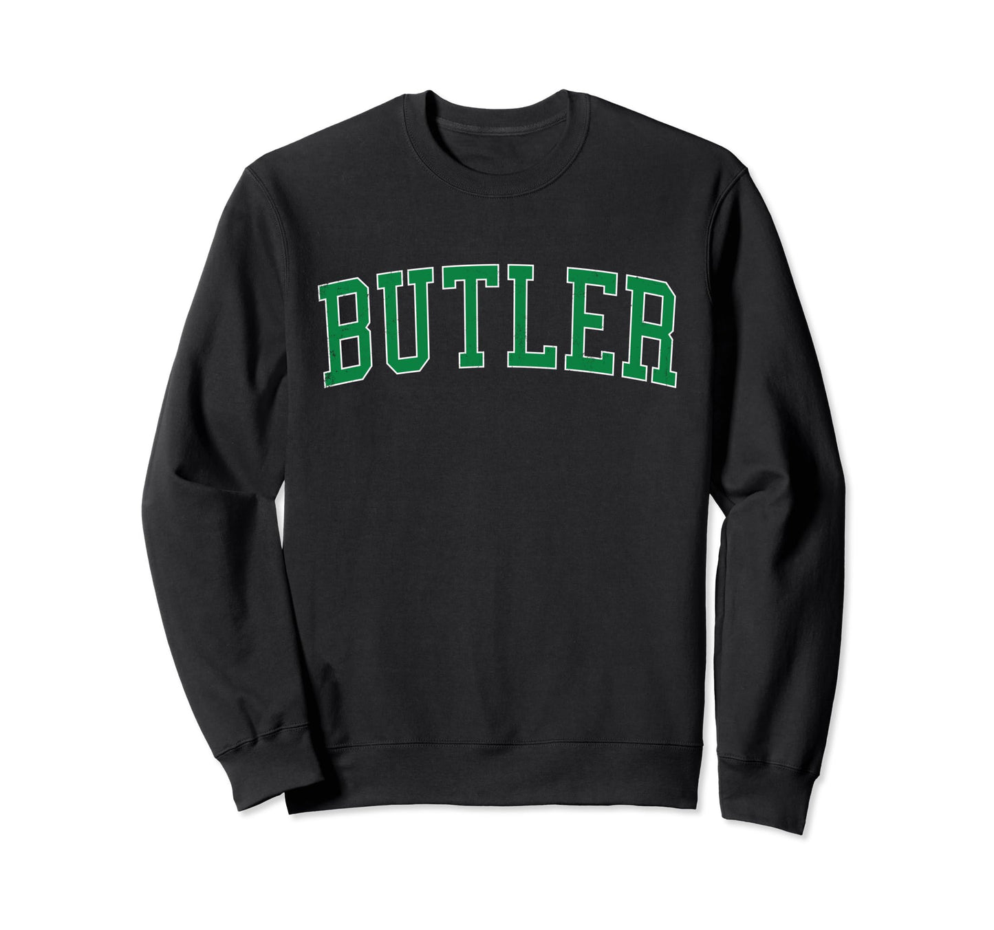 Butler Pa Distressed Green Varsity Sweatshirt - Custom Art Print for Adults - T-Shirt, Sweatshirt, Hoodie