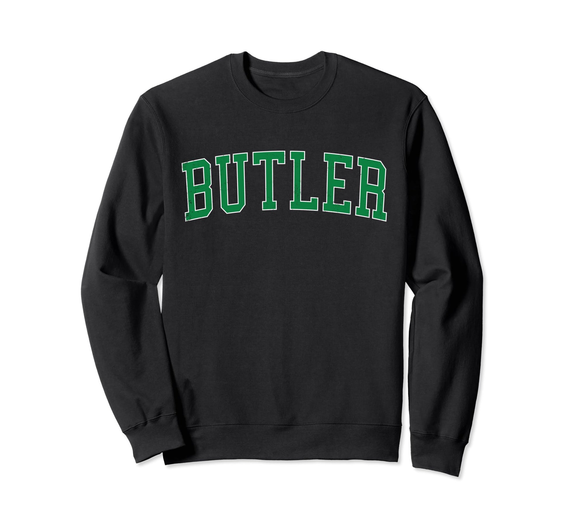 Butler Pa Distressed Green Varsity Sweatshirt - Custom Art Print for Adults - T-Shirt, Sweatshirt, Hoodie
