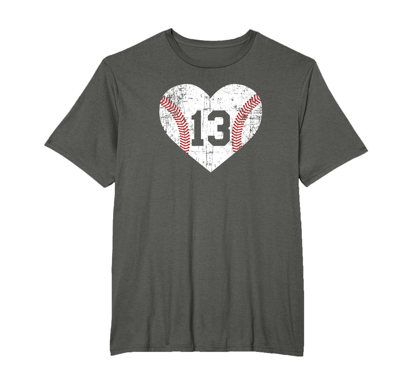 Baseball 13 Jersey Number T-Shirt - Unique Graphic Men Women - T-Shirt, Sweatshirt, Hoodie