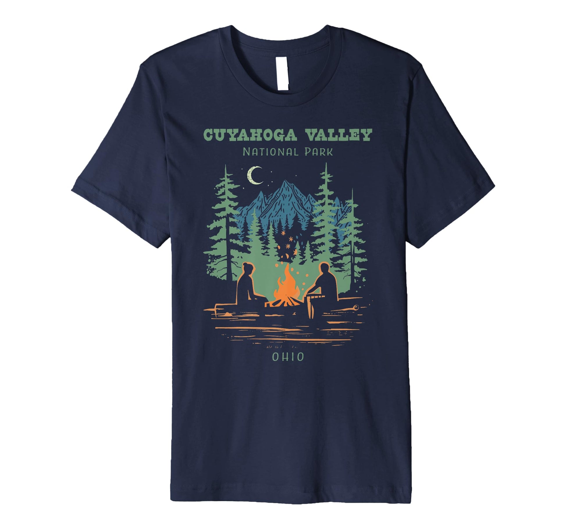 Cuyahoga Valley National Park Ohio T-Shirt - Custom Art Print for Adults - T-Shirt, Sweatshirt, Hoodie