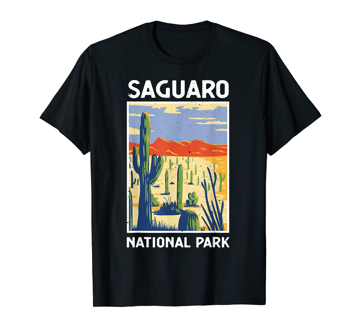 Saguaro National Park Outdoor Camping T-Shirt - Trendy Graphic for Adults - T-Shirt, Sweatshirt, Hoodie
