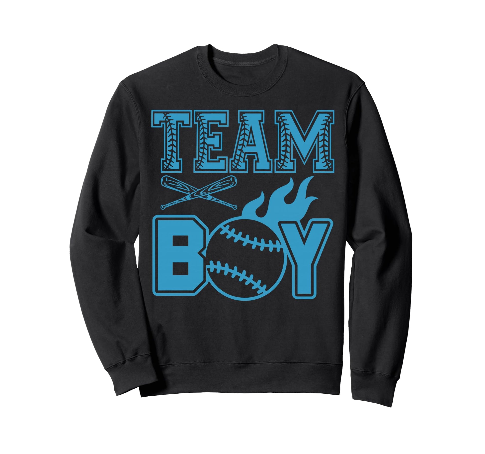 Team Baseball Gender Reveal Sweatshirt - Aesthetic Graphic Men Women - T-Shirt, Sweatshirt, Hoodie