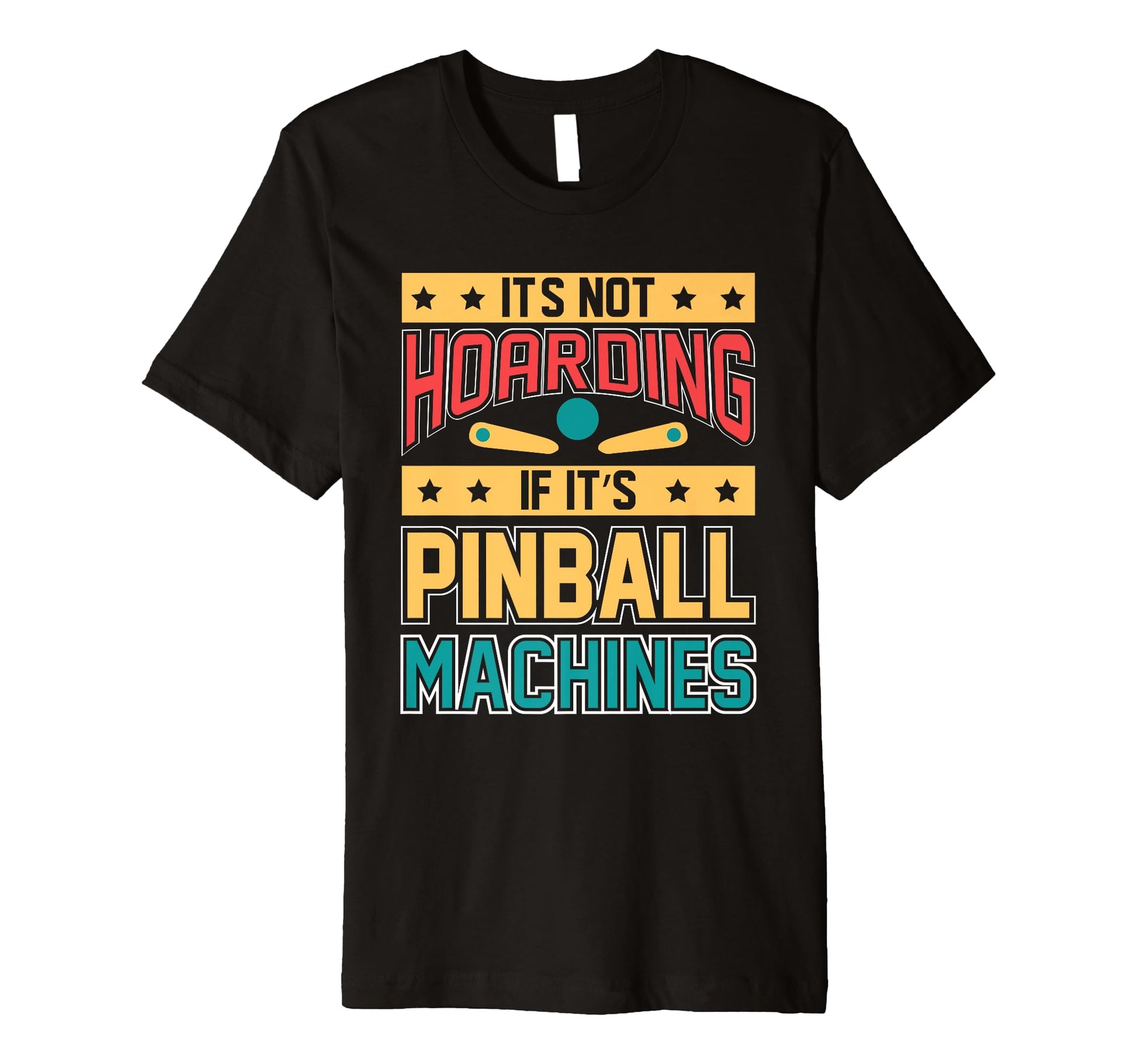 Funny Pinball Gamer Flipper Flipping Ball T-Shirt - Graphic Print Unisex - T-Shirt, Sweatshirt, Hoodie