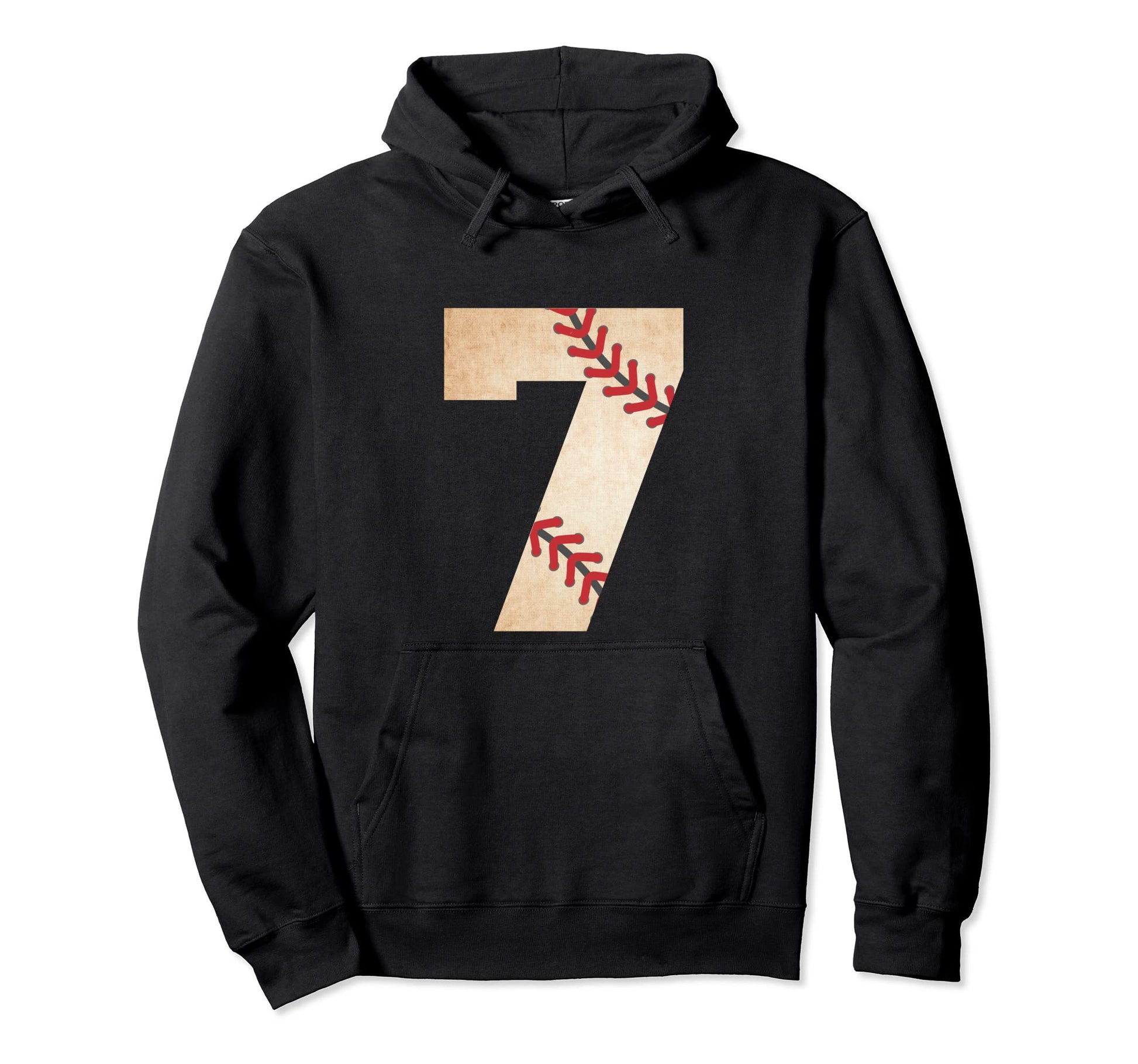 7Th Birthday Baseball Themed Party 7 Hoodie - Minimalist Print Men Women - T-Shirt, Sweatshirt, Hoodie