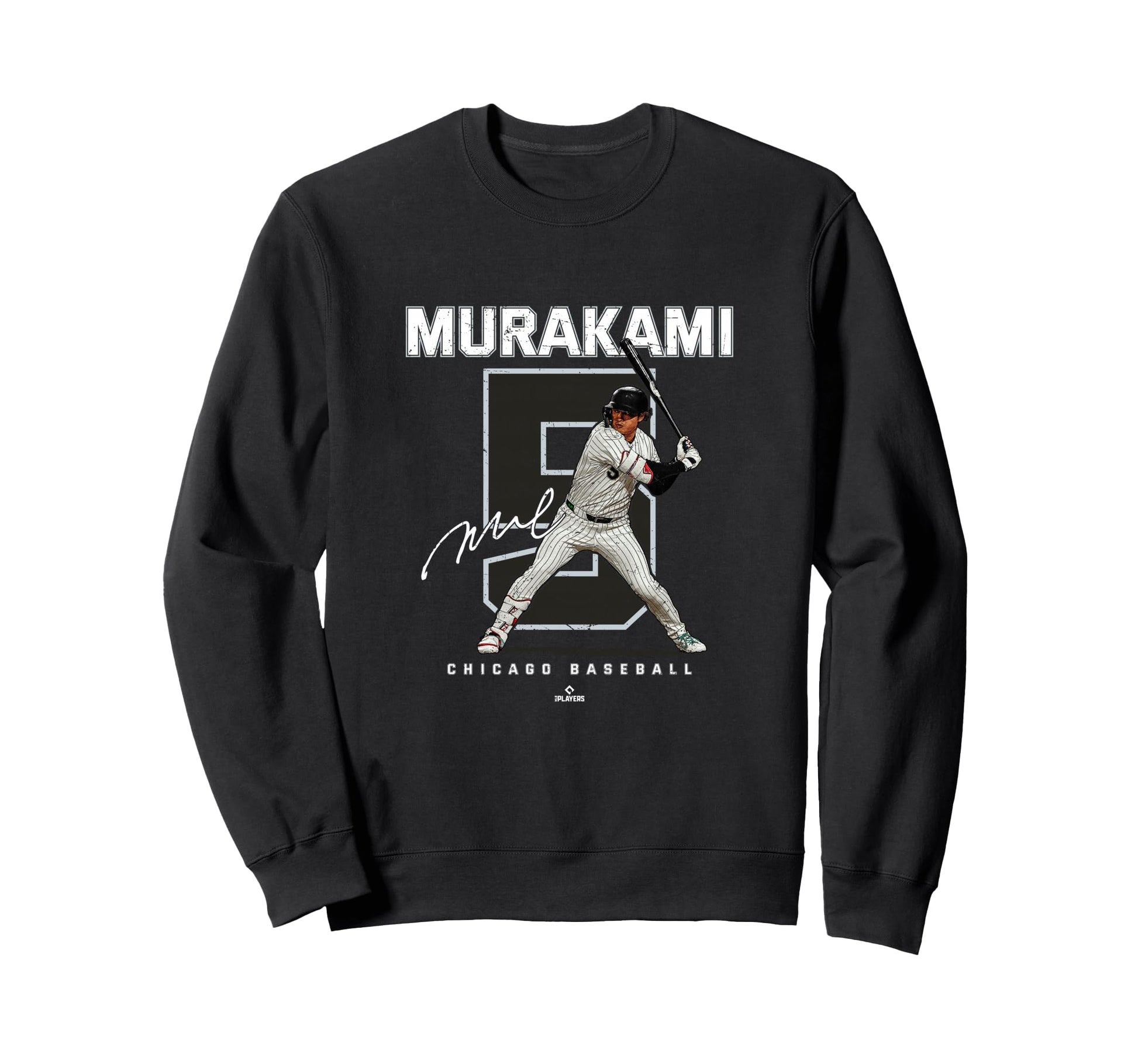 Number And Portrait Munetaka Murakami Sweatshirt - Trendy Graphic Unisex - T-Shirt, Sweatshirt, Hoodie