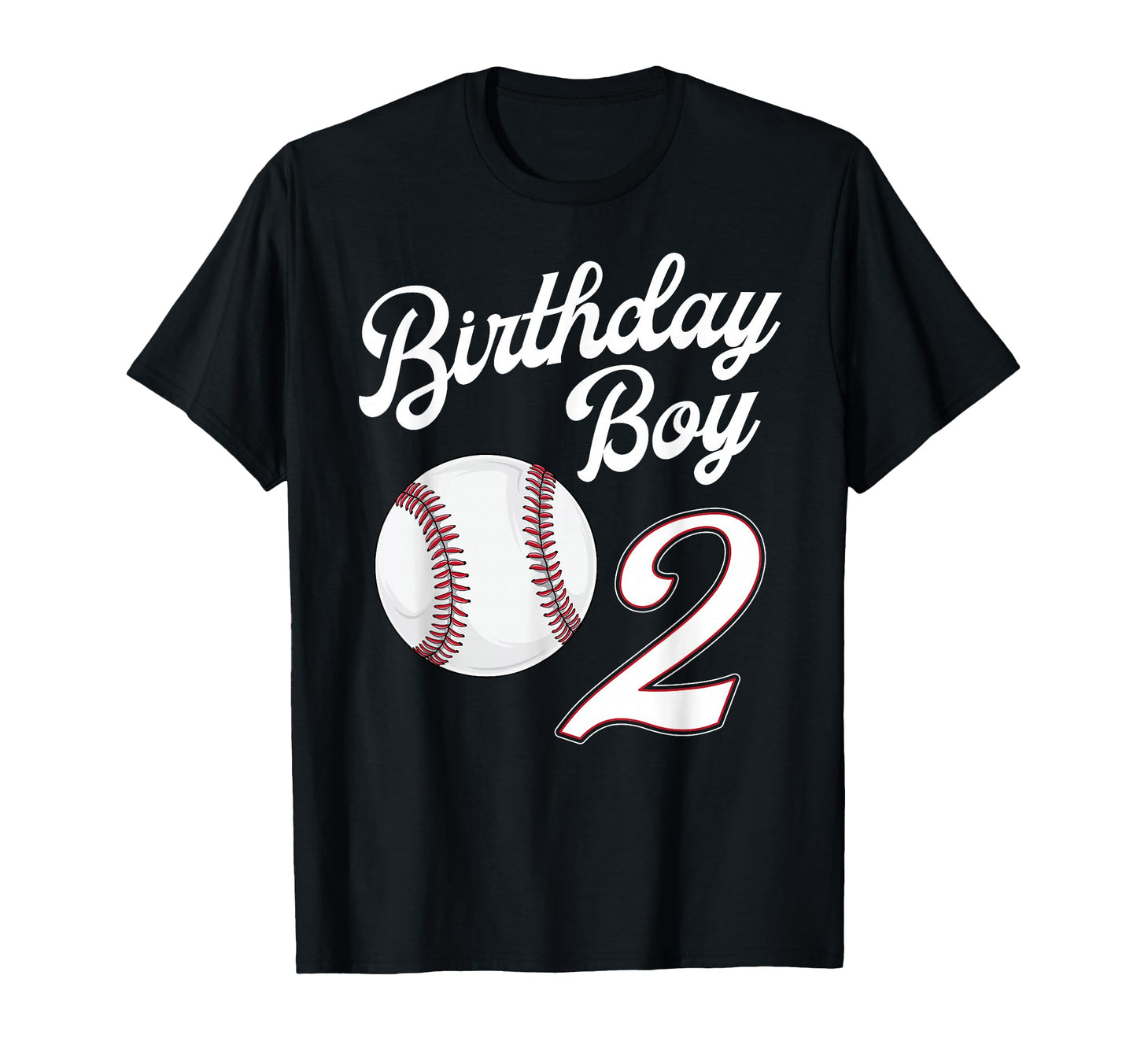 2 Years Old Baseball Themed 2Nd T-Shirt - Minimalist Print for Adults - T-Shirt, Sweatshirt, Hoodie