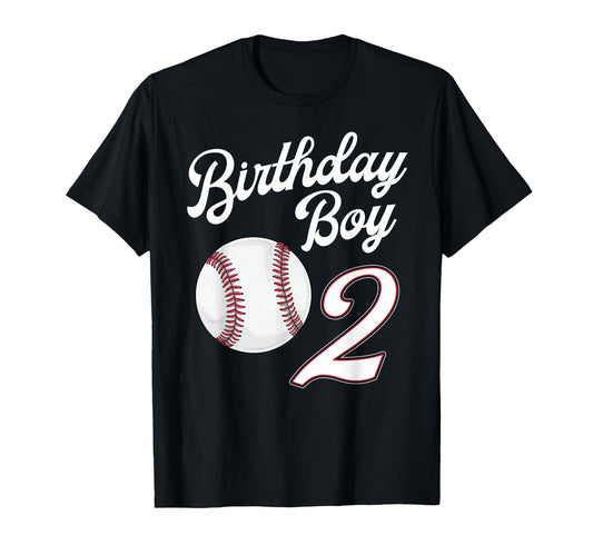 2 Years Old Baseball Themed 2Nd T-Shirt - Minimalist Print for Adults - T-Shirt, Sweatshirt, Hoodie