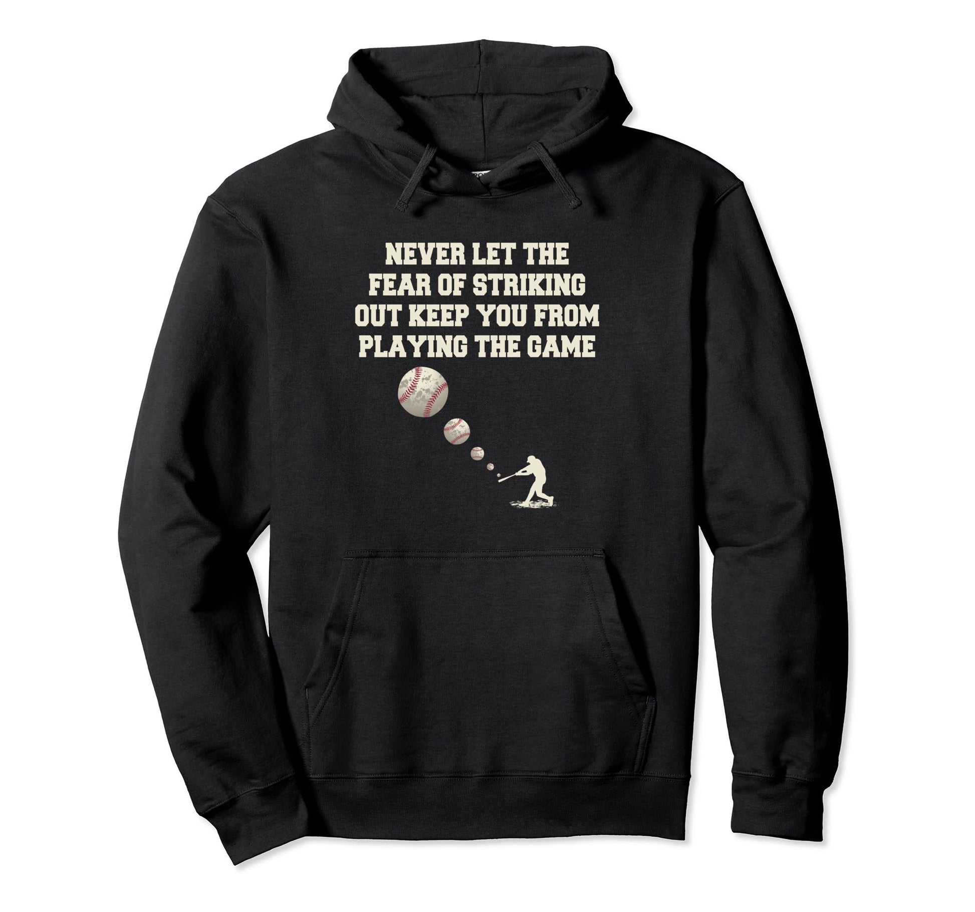 Motivating Life Lessons From Baseball Hoodie - Aesthetic Graphic Men Women - T-Shirt, Sweatshirt, Hoodie