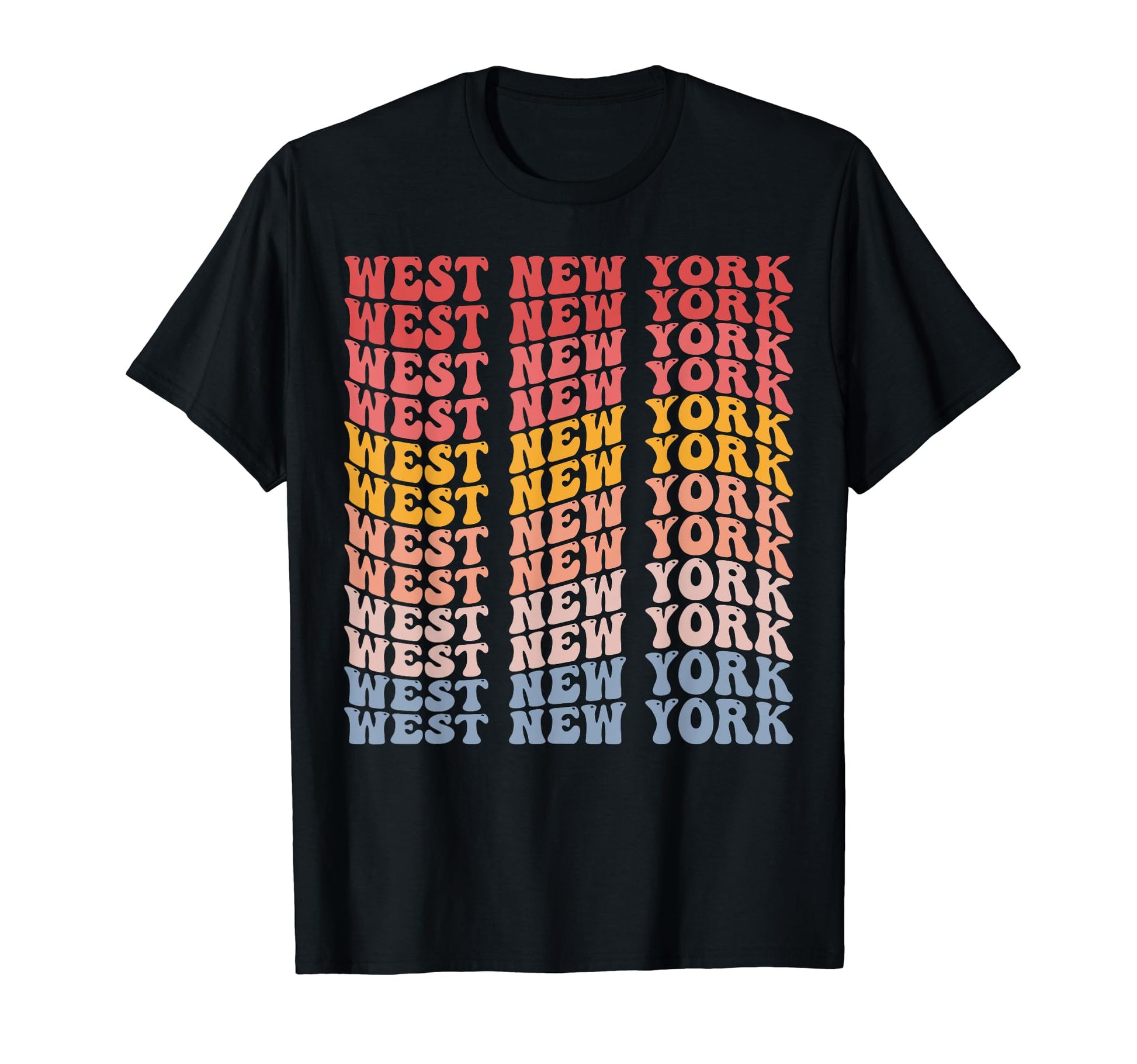 West New York City Groovy T-Shirt - Streetwear Style Men Women - T-Shirt, Sweatshirt, Hoodie