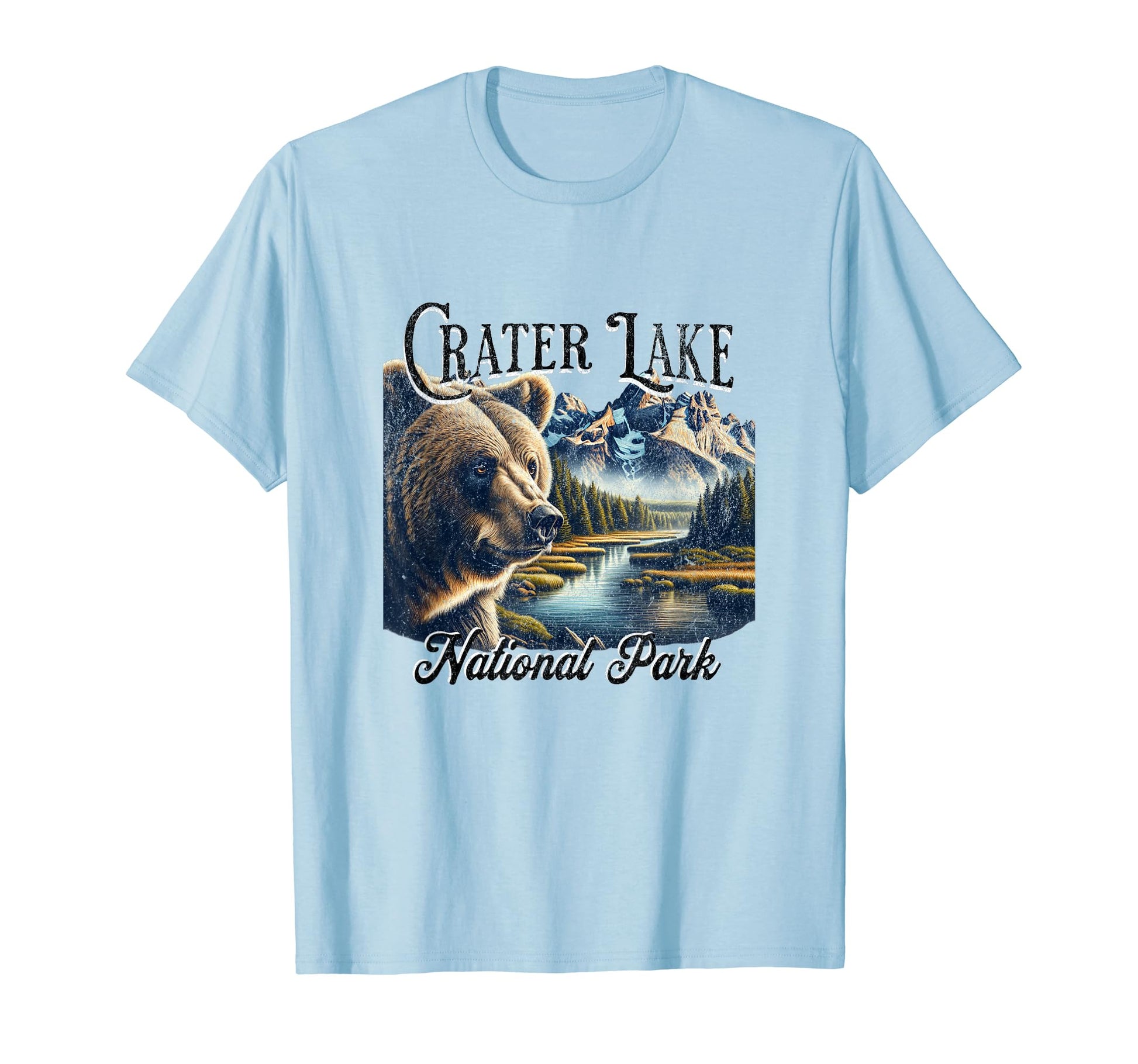 Crater Lake National Park Oregon Usa Hoodie - Fun Novelty Design Men Women - T-Shirt, Sweatshirt, Hoodie