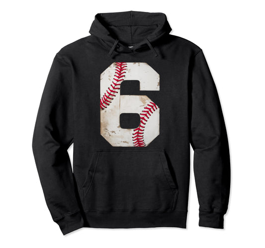 Baseball 6Th Birthday Home Run Party Hoodie - Trendy Graphic for Adults - T-Shirt, Sweatshirt, Hoodie