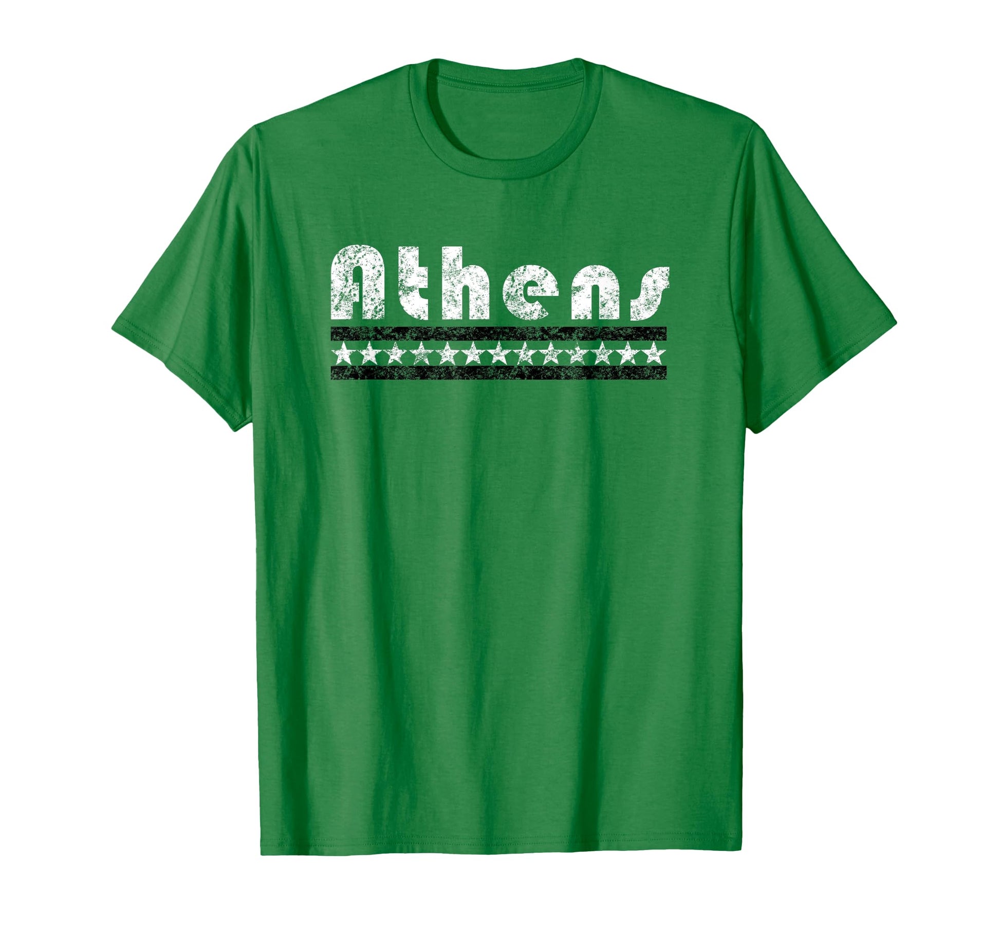 Athens Ohio Star Stripe T-Shirt - Minimalist Print for Adults - T-Shirt, Sweatshirt, Hoodie