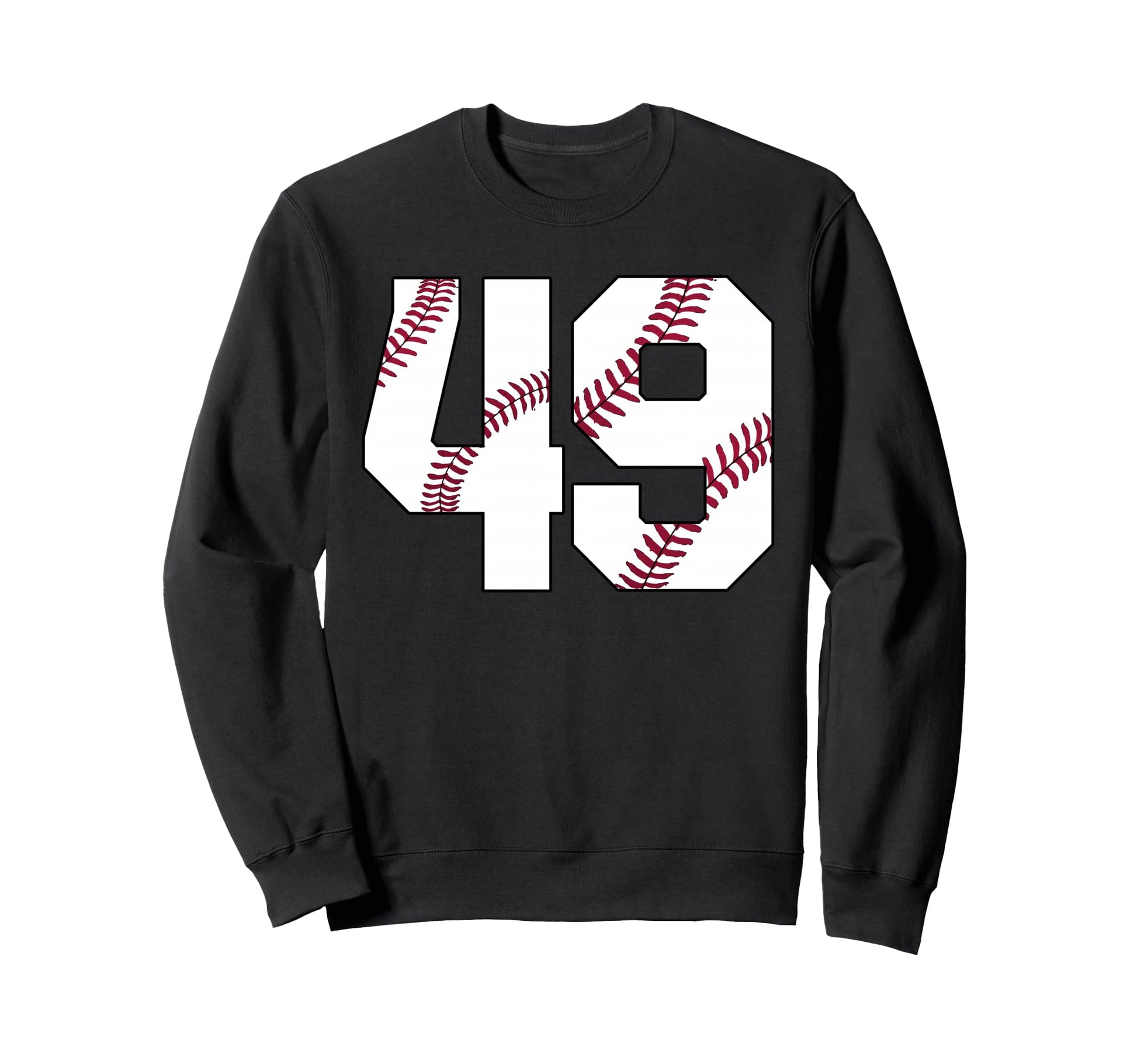 Baseball 1977 49Th Birthday 49 Years Old Sweatshirt - Graphic Print Unisex - T-Shirt, Sweatshirt, Hoodie