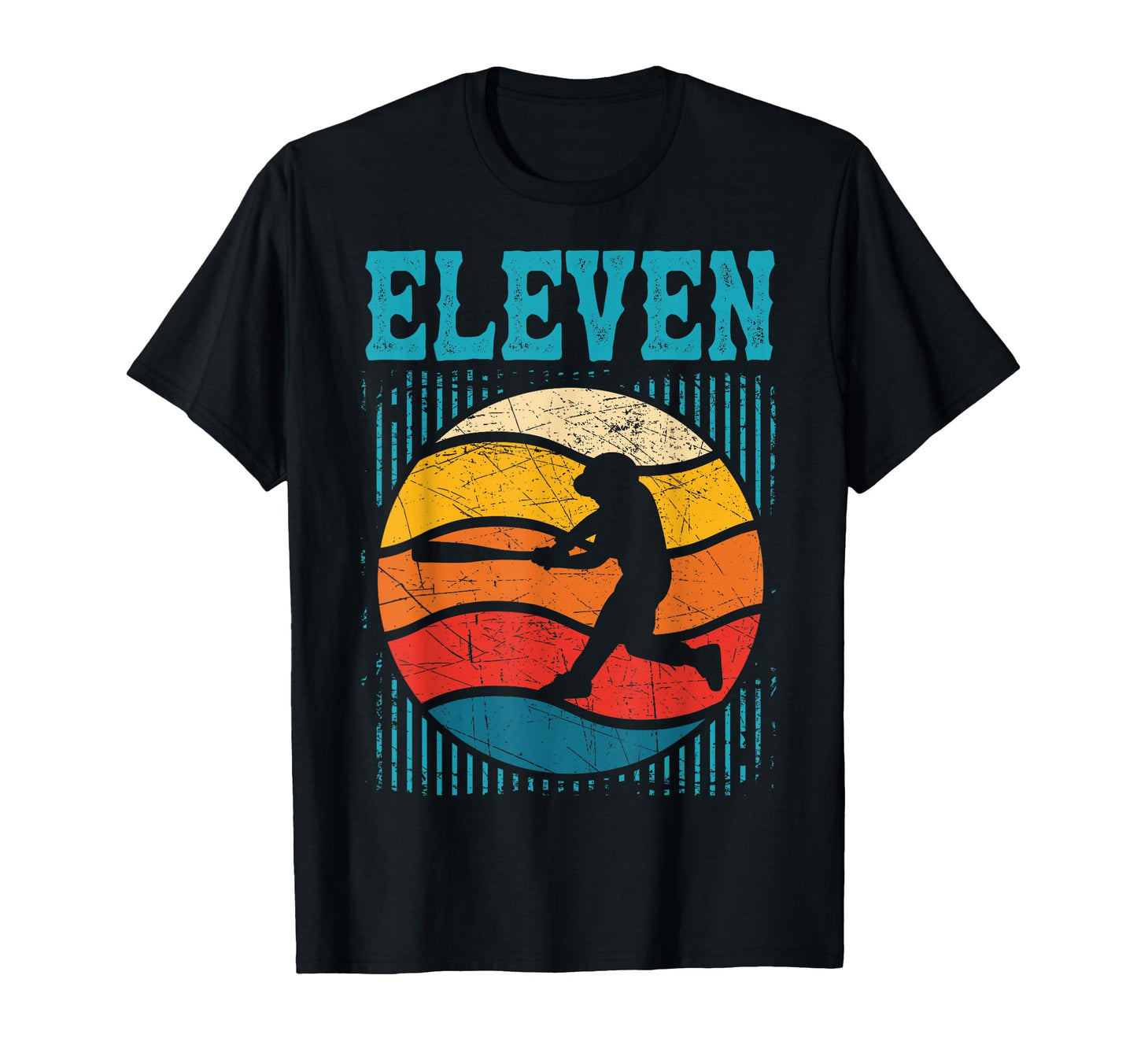 11Th Birthday Baseball 11 Years Old T-Shirt - Minimalist Print Unisex - T-Shirt, Sweatshirt, Hoodie