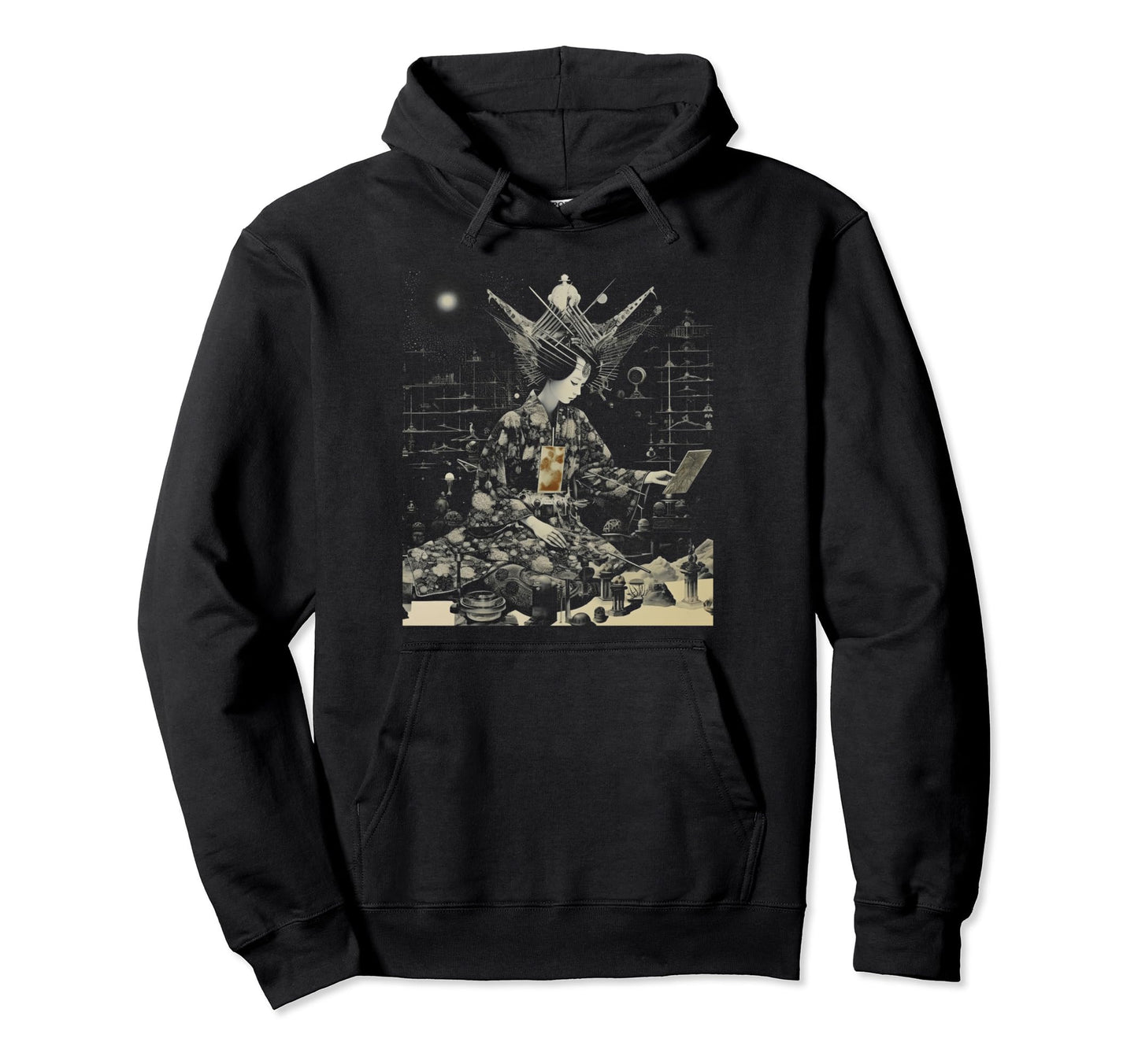 Japanese Y2K Aesthetic Surreal Tokyo Hoodie - Graphic Print Men Women - T-Shirt, Sweatshirt, Hoodie