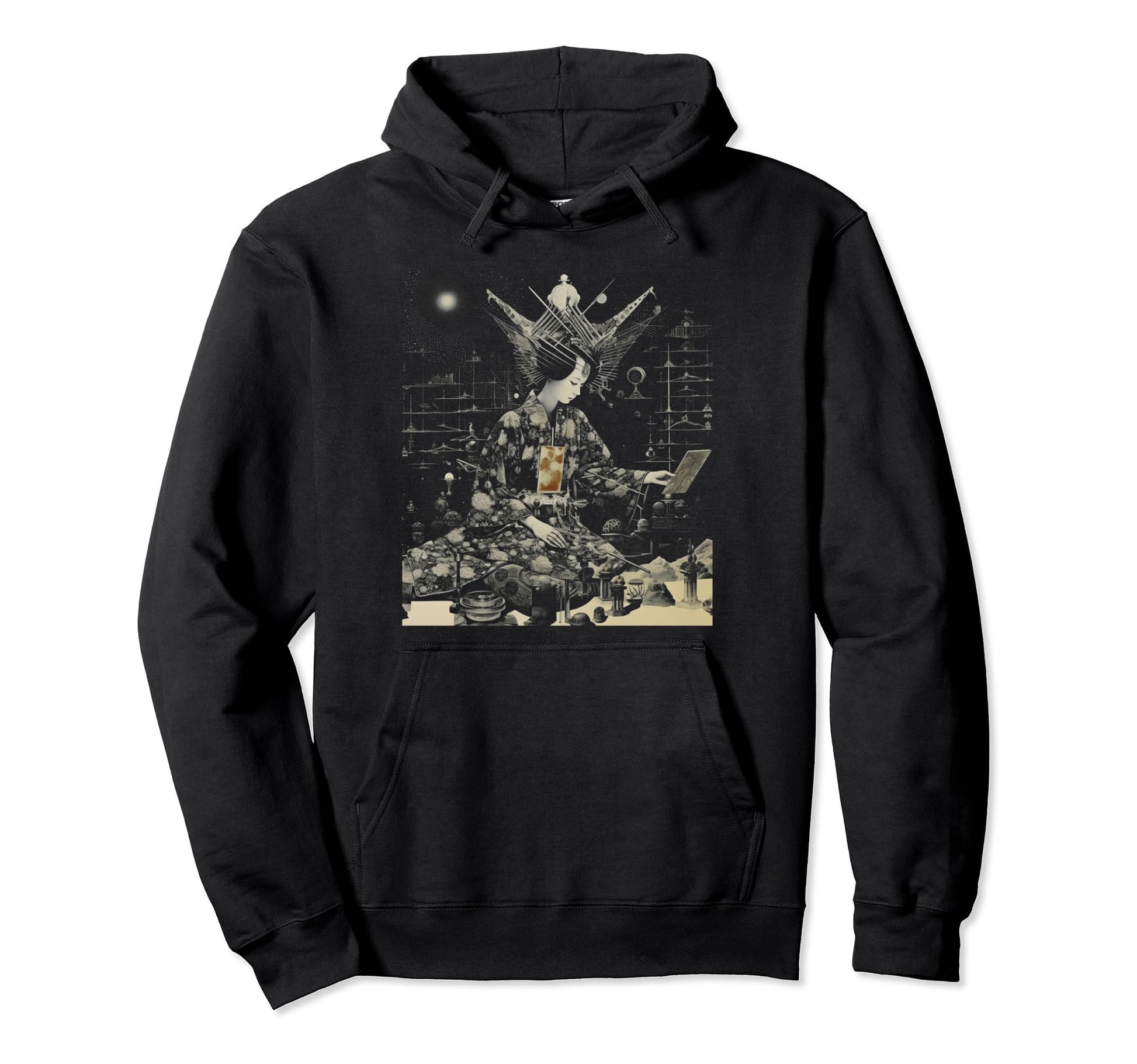Japanese Y2K Aesthetic Surreal Tokyo Hoodie - Graphic Print Men Women - T-Shirt, Sweatshirt, Hoodie
