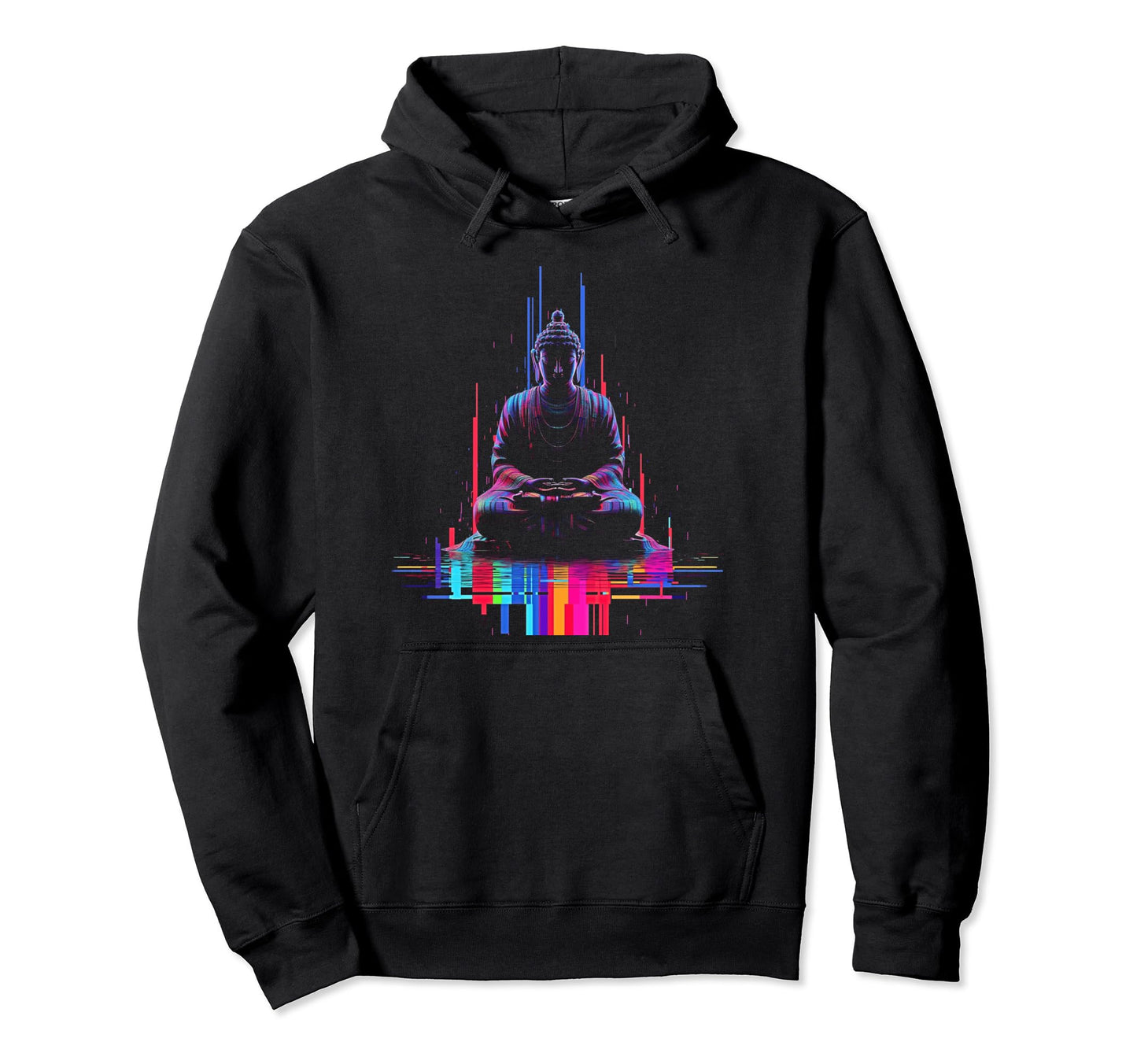 Vaporwave Buddha 80S Synthwave 11 Hoodie - Novelty Apparel Men Women - T-Shirt, Sweatshirt, Hoodie