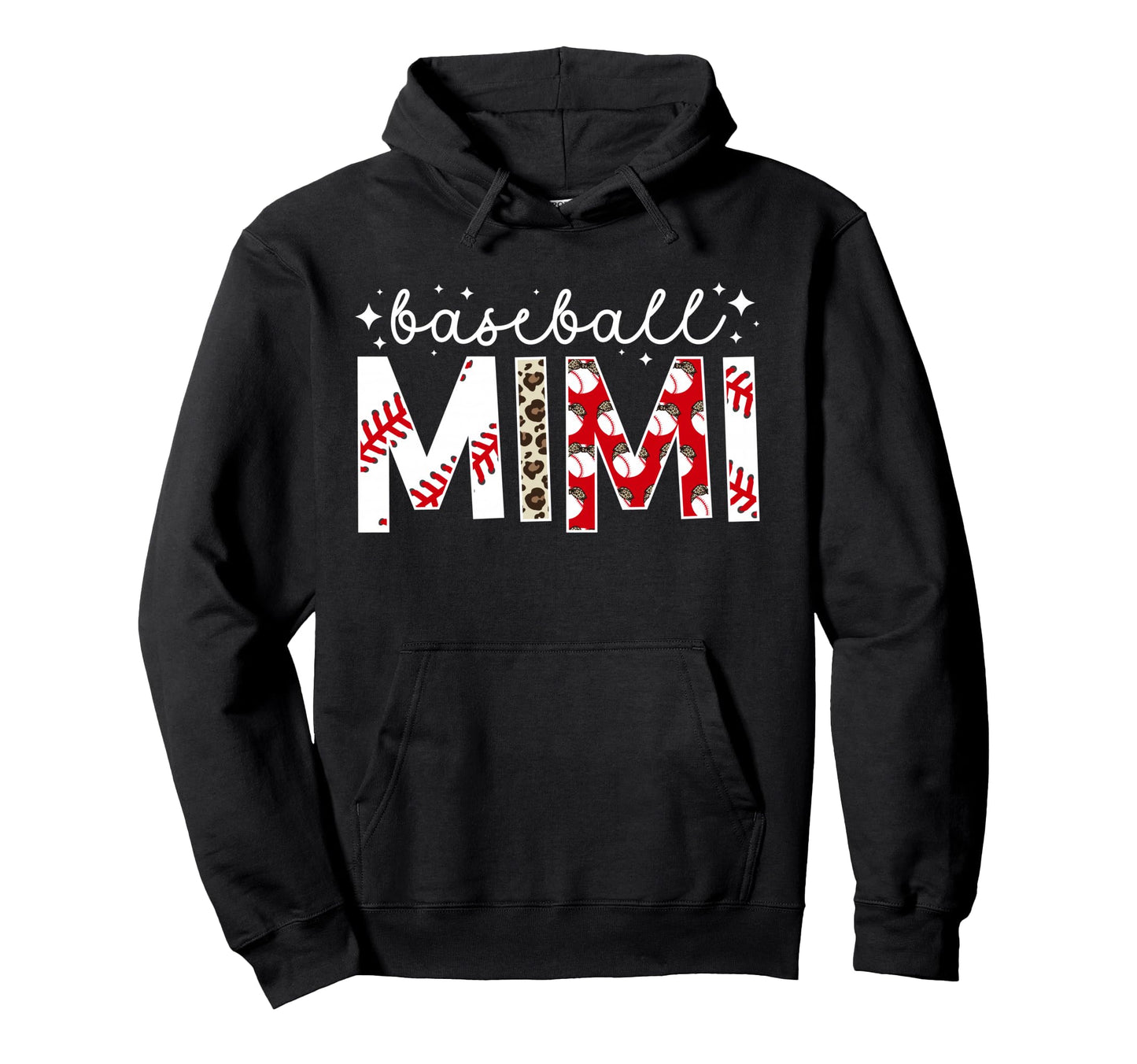 Baseball Mimi Leopard Mimi Baseball Hoodie - Aesthetic Graphic Men Women - T-Shirt, Sweatshirt, Hoodie