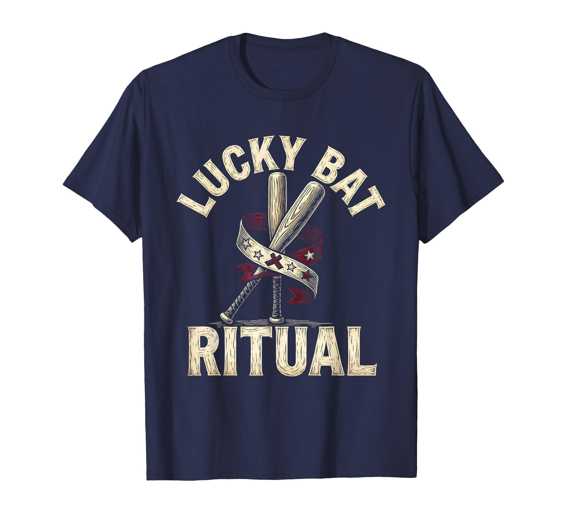 Lucky Bat Ritual Baseball T-Shirt - Streetwear Style Unisex - T-Shirt, Sweatshirt, Hoodie