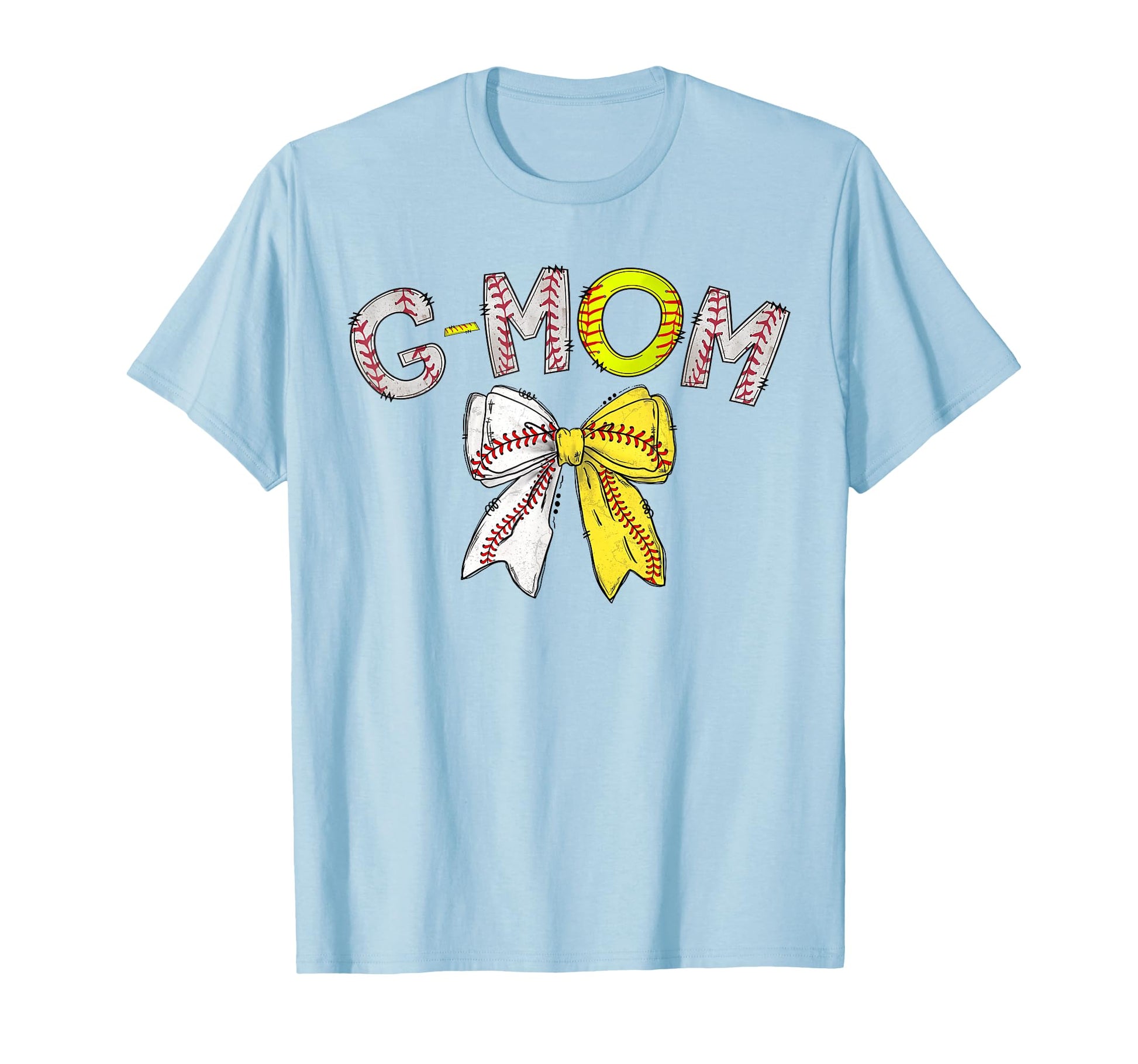 G Mom Both Half Baseball Softball T-Shirt - Aesthetic Graphic Men Women - T-Shirt, Sweatshirt, Hoodie
