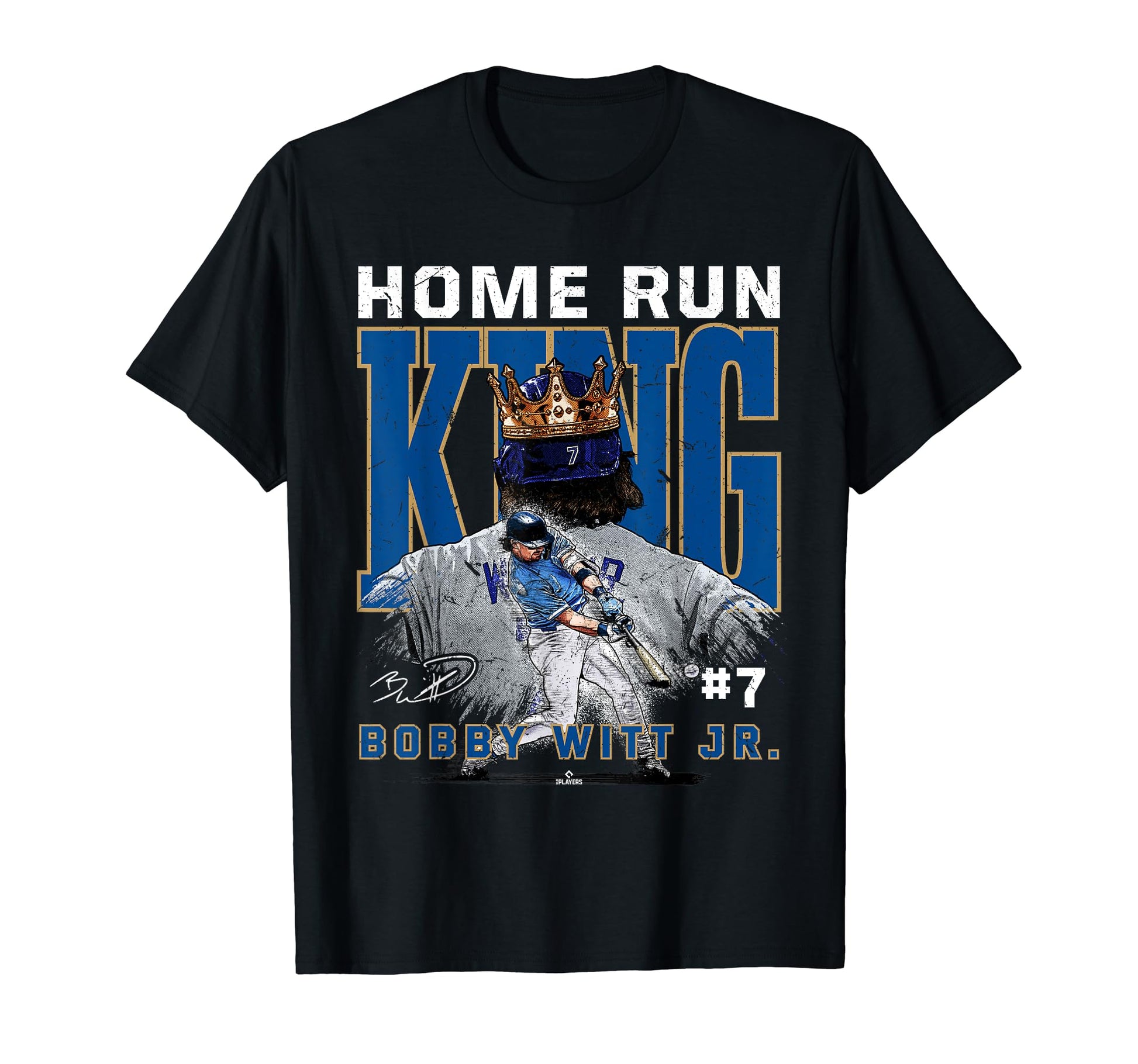 Home Run King Bobby Witt Jr T-Shirt - Casual Everyday Wear for Adults - T-Shirt, Sweatshirt, Hoodie