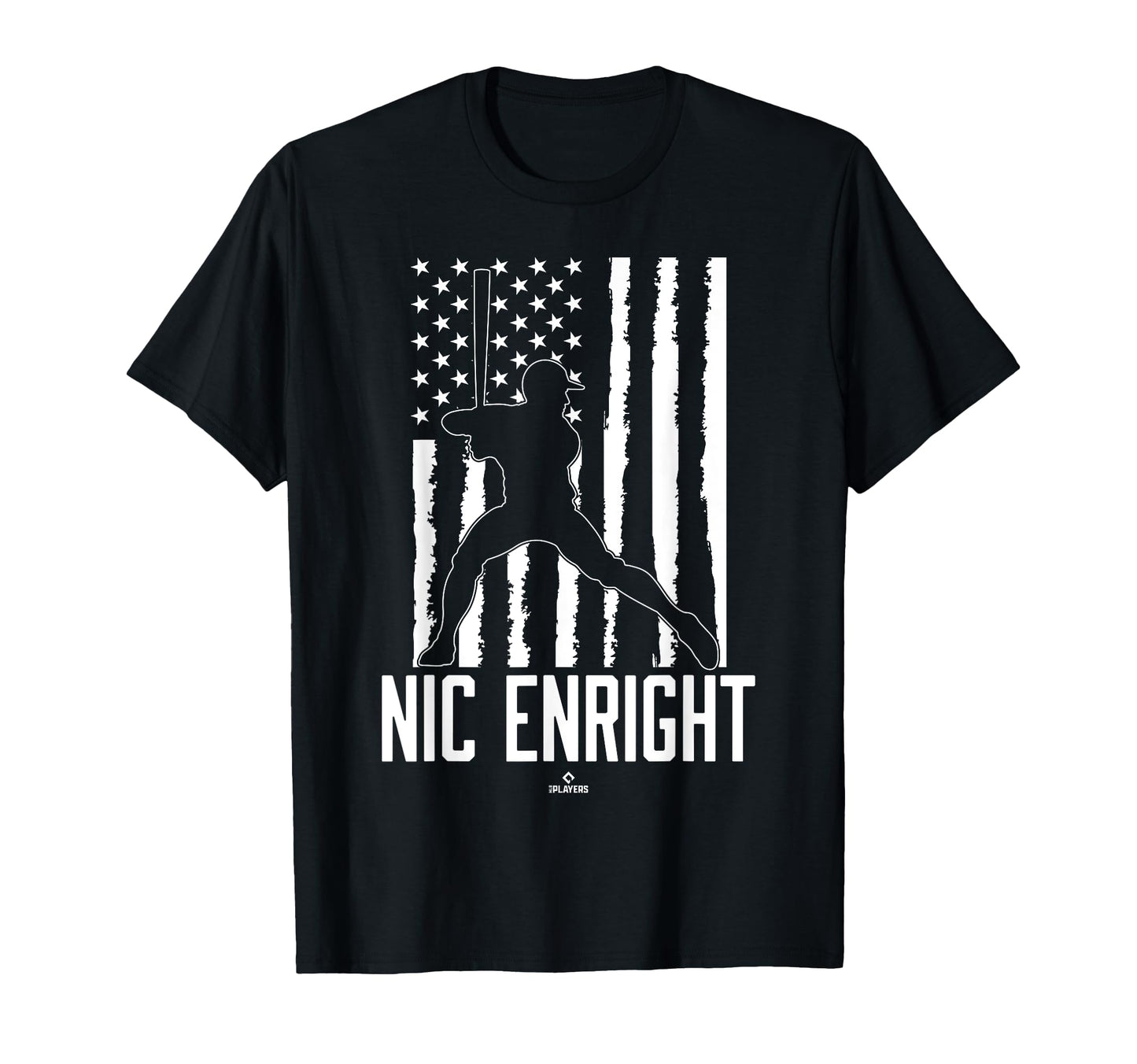 Distressed Flag Swing Nic Enright T-Shirt - Unique Graphic Men Women - T-Shirt, Sweatshirt, Hoodie