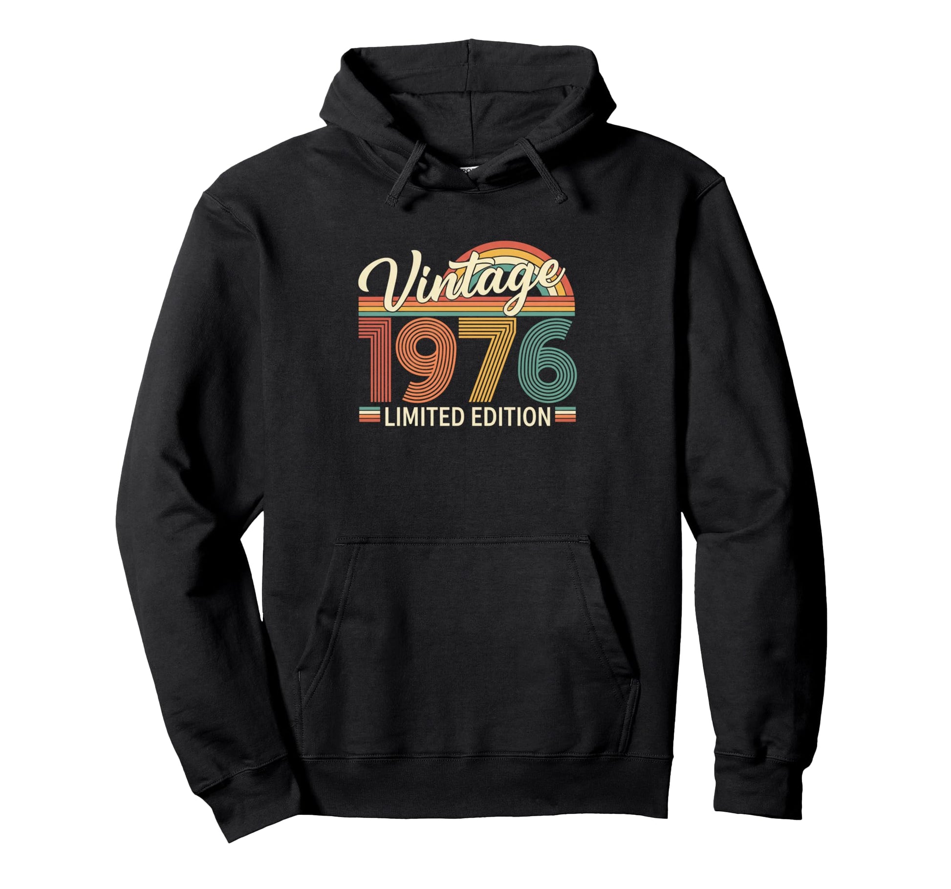 1976 Birthday 1970S Hoodie - Custom Art Print Unisex - T-Shirt, Sweatshirt, Hoodie