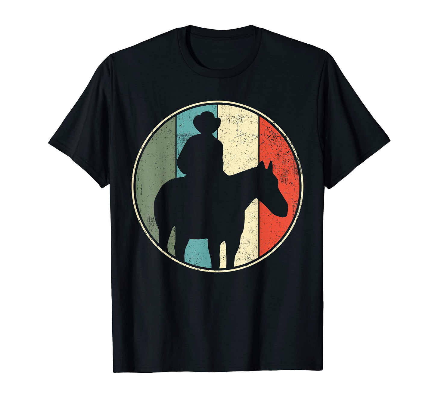 Cowboy Horse Riding T-Shirt - Novelty Apparel Unisex - T-Shirt, Sweatshirt, Hoodie