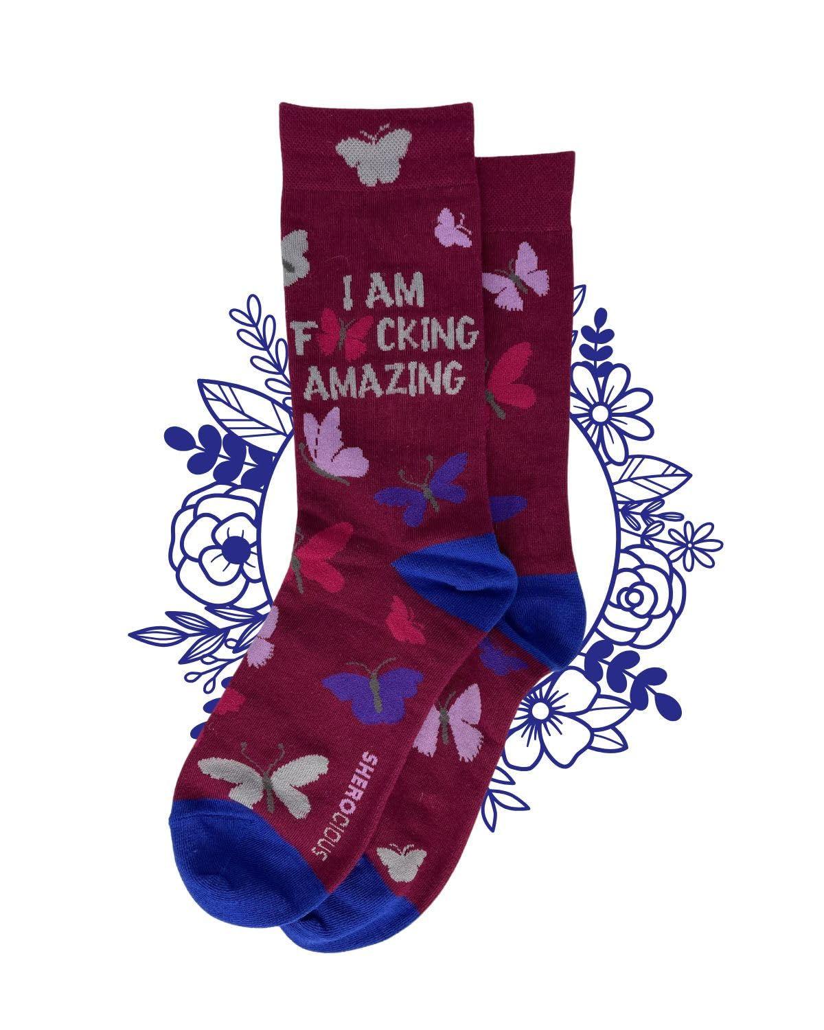 Sponsored Ad Sherocious Fun Socks Sweatshirt - Minimalist Print for Adults - T-Shirt, Sweatshirt, Hoodie