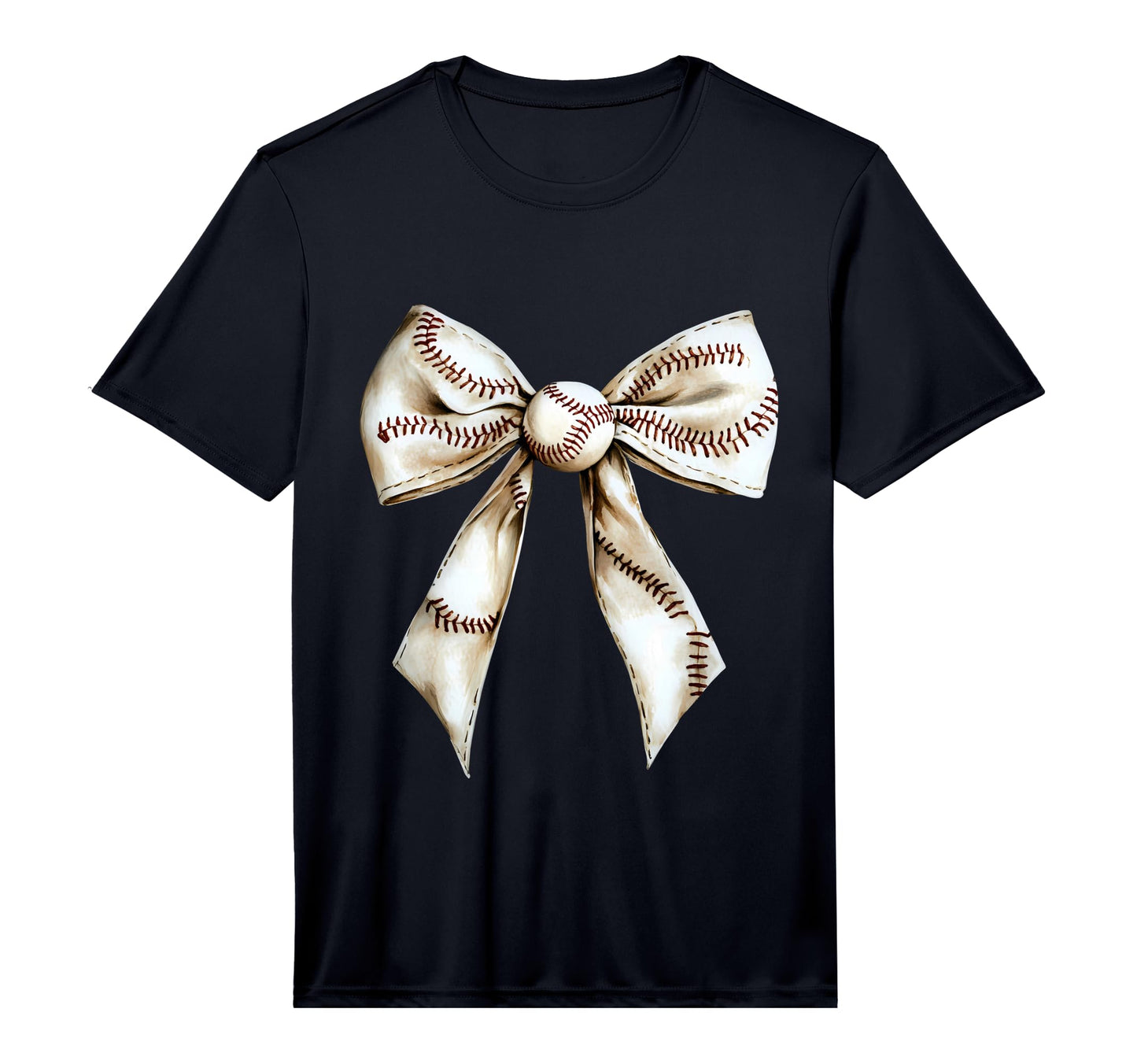 Baseball Coquette Bow Baseball Game T-Shirt - Streetwear Style for Adults - T-Shirt, Sweatshirt, Hoodie