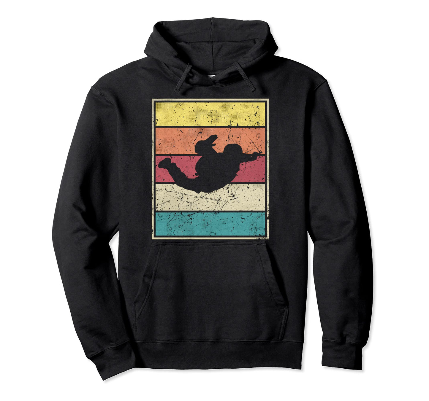 Sky Diving Stripes Hoodie - Casual Everyday Wear Men Women - T-Shirt, Sweatshirt, Hoodie