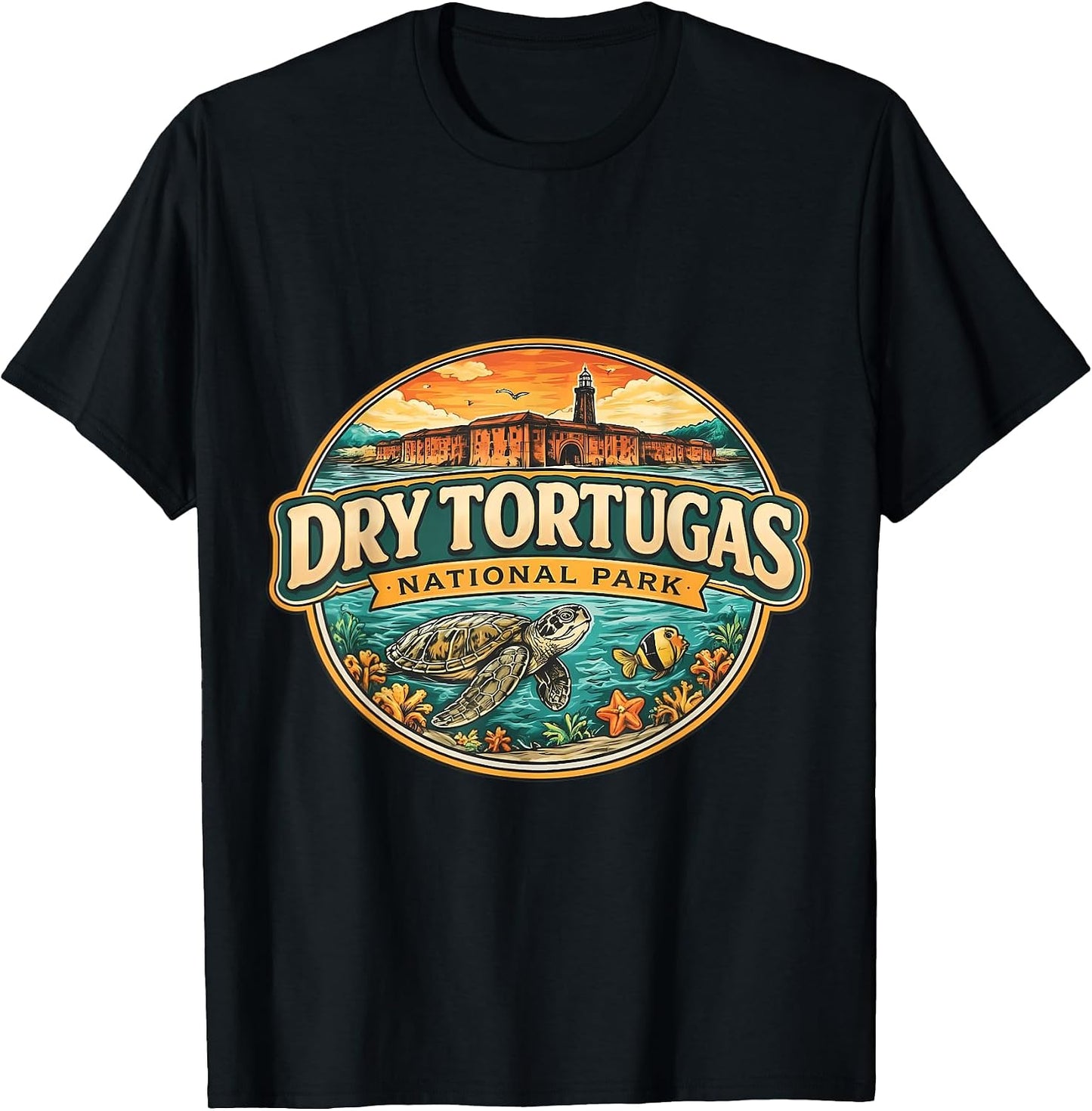 Dry Tortugas National Park Souvenir Visitor Merch - Adult & Kids T-Shirts, Sweatshirts & Hoodies apparel design preview 1