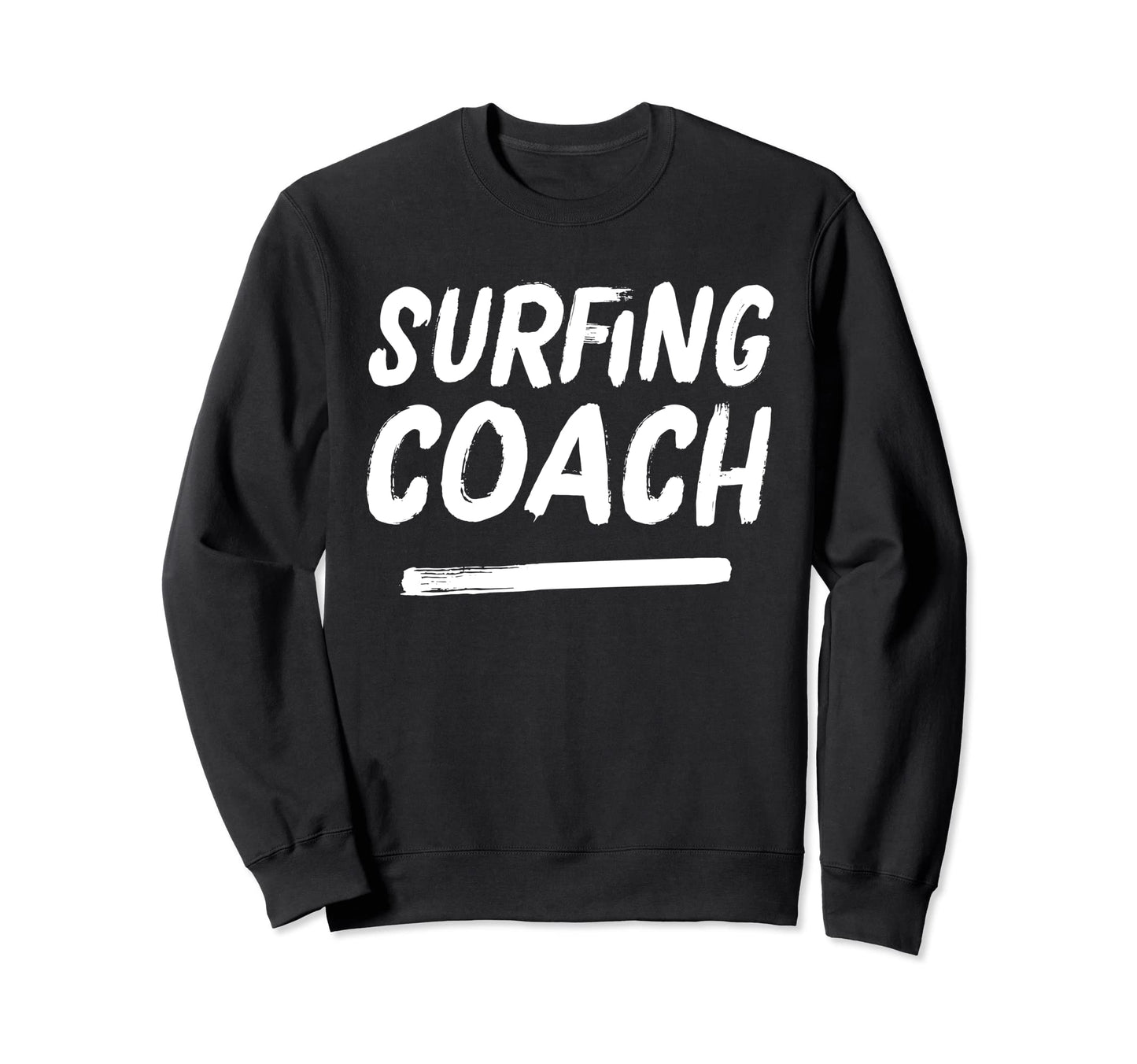 Surfing Coach Distressed Coaches Sweatshirt - Unique Graphic for Adults - T-Shirt, Sweatshirt, Hoodie