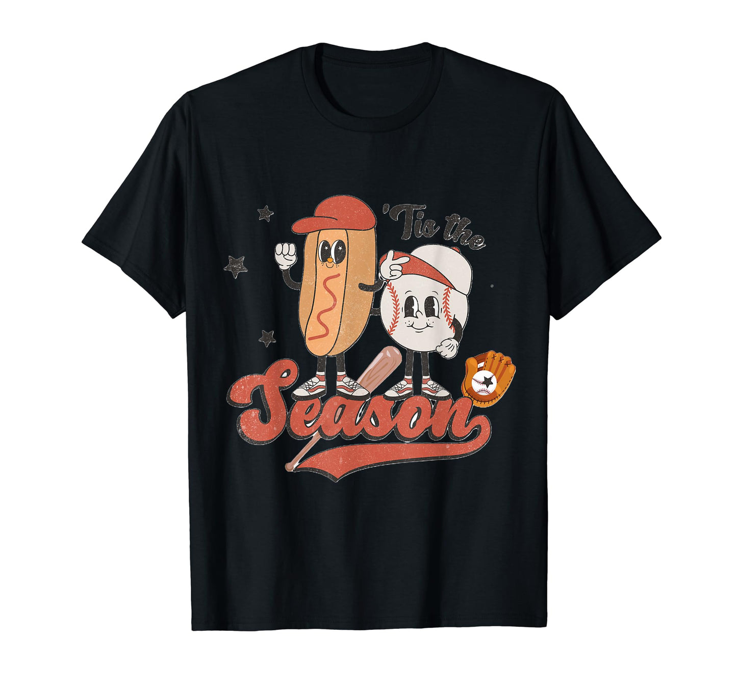 Home Run Season Baseball T-Shirt - Custom Art Print Men Women - T-Shirt, Sweatshirt, Hoodie