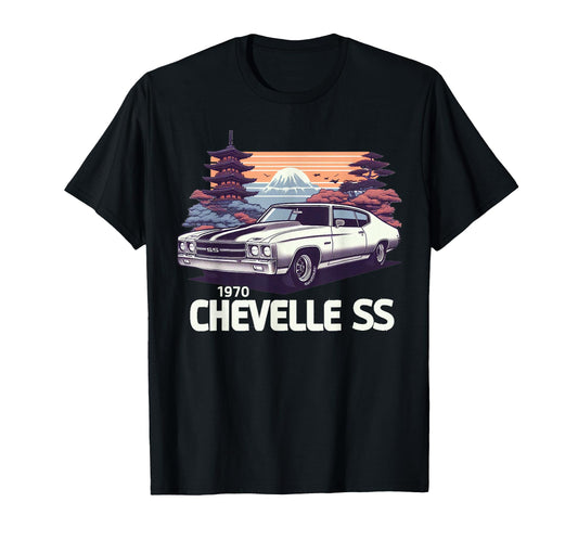 1970 Chevelle 70 American Muscle Car Hot T-Shirt - Streetwear Style Unisex - T-Shirt, Sweatshirt, Hoodie