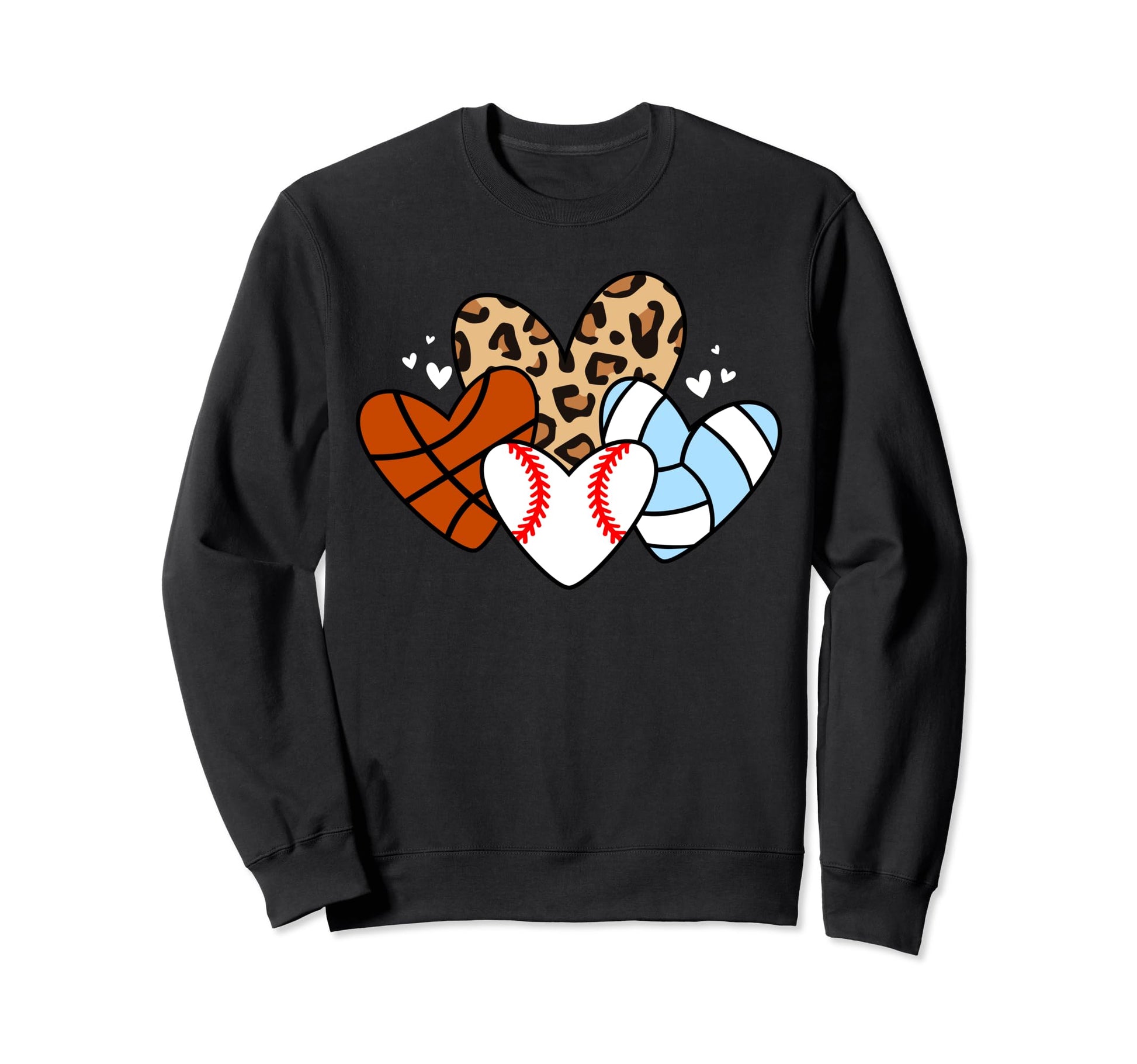 Baseball Volleyball Basketball Sweatshirt - Casual Everyday Wear Men Women - T-Shirt, Sweatshirt, Hoodie