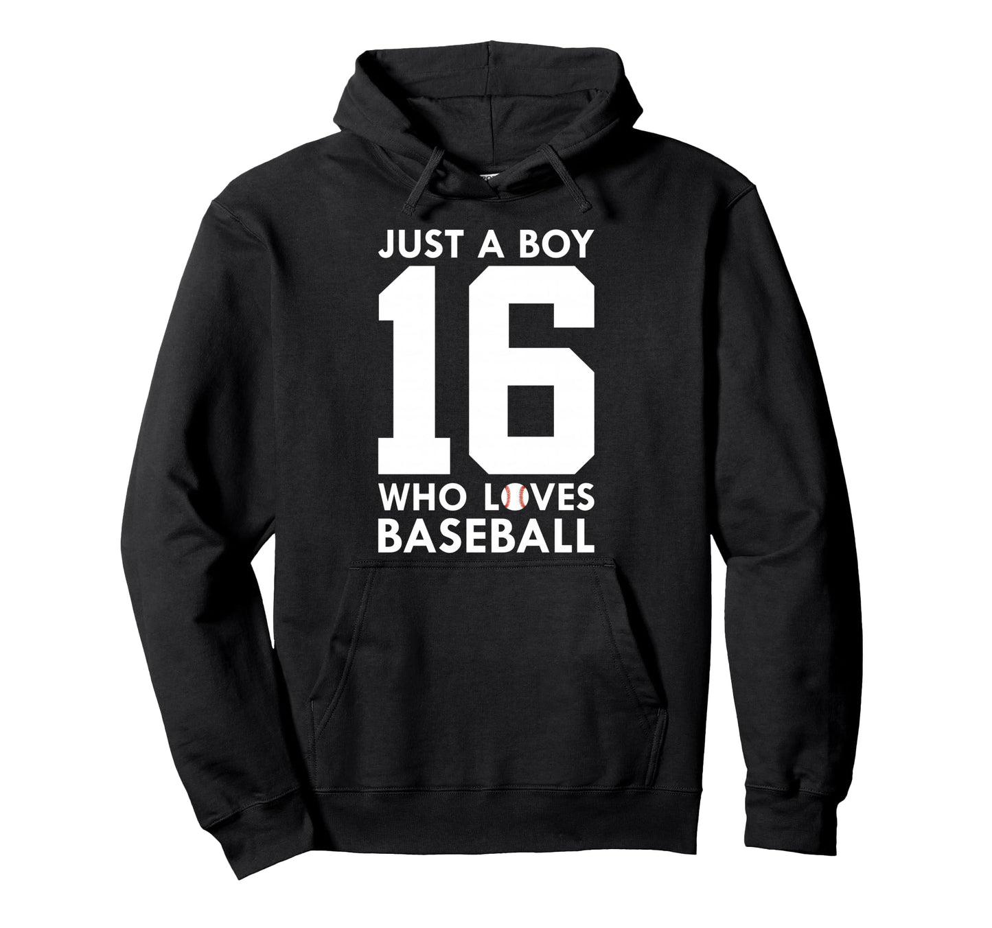 Just Who Loves Baseball 16Th Hoodie - Fun Novelty Design for Adults - T-Shirt, Sweatshirt, Hoodie
