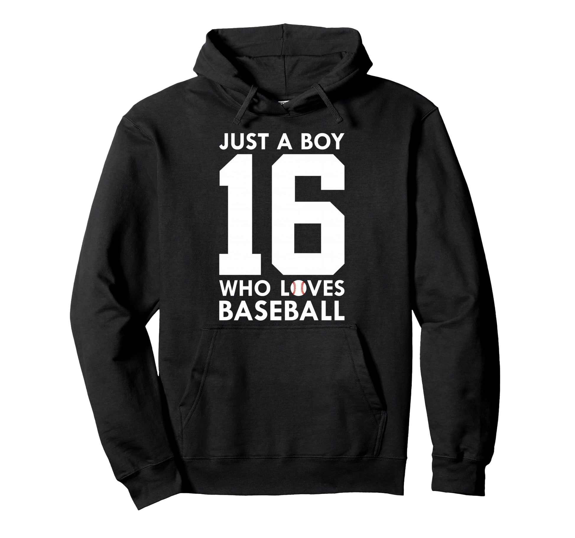 Just Who Loves Baseball 16Th Hoodie - Fun Novelty Design for Adults - T-Shirt, Sweatshirt, Hoodie