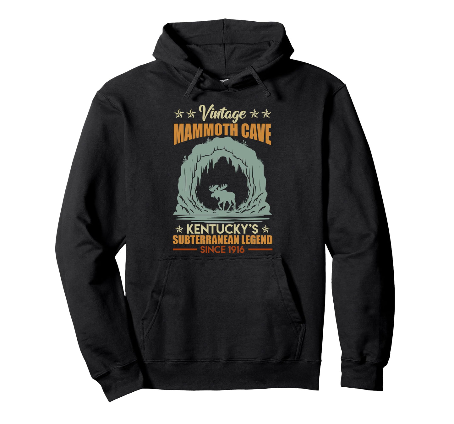 Mammoth Cave Kentuckys Subterranean Hoodie - Streetwear Style Men Women - T-Shirt, Sweatshirt, Hoodie
