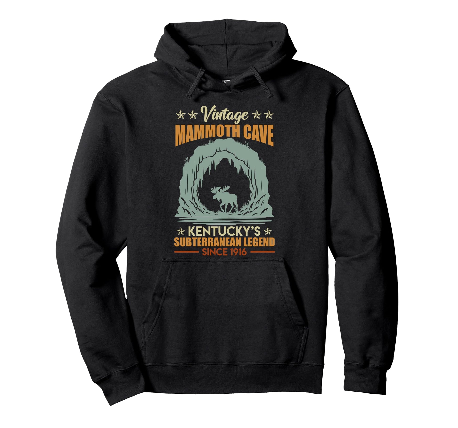 Mammoth Cave Kentuckys Subterranean Hoodie - Streetwear Style Men Women - T-Shirt, Sweatshirt, Hoodie