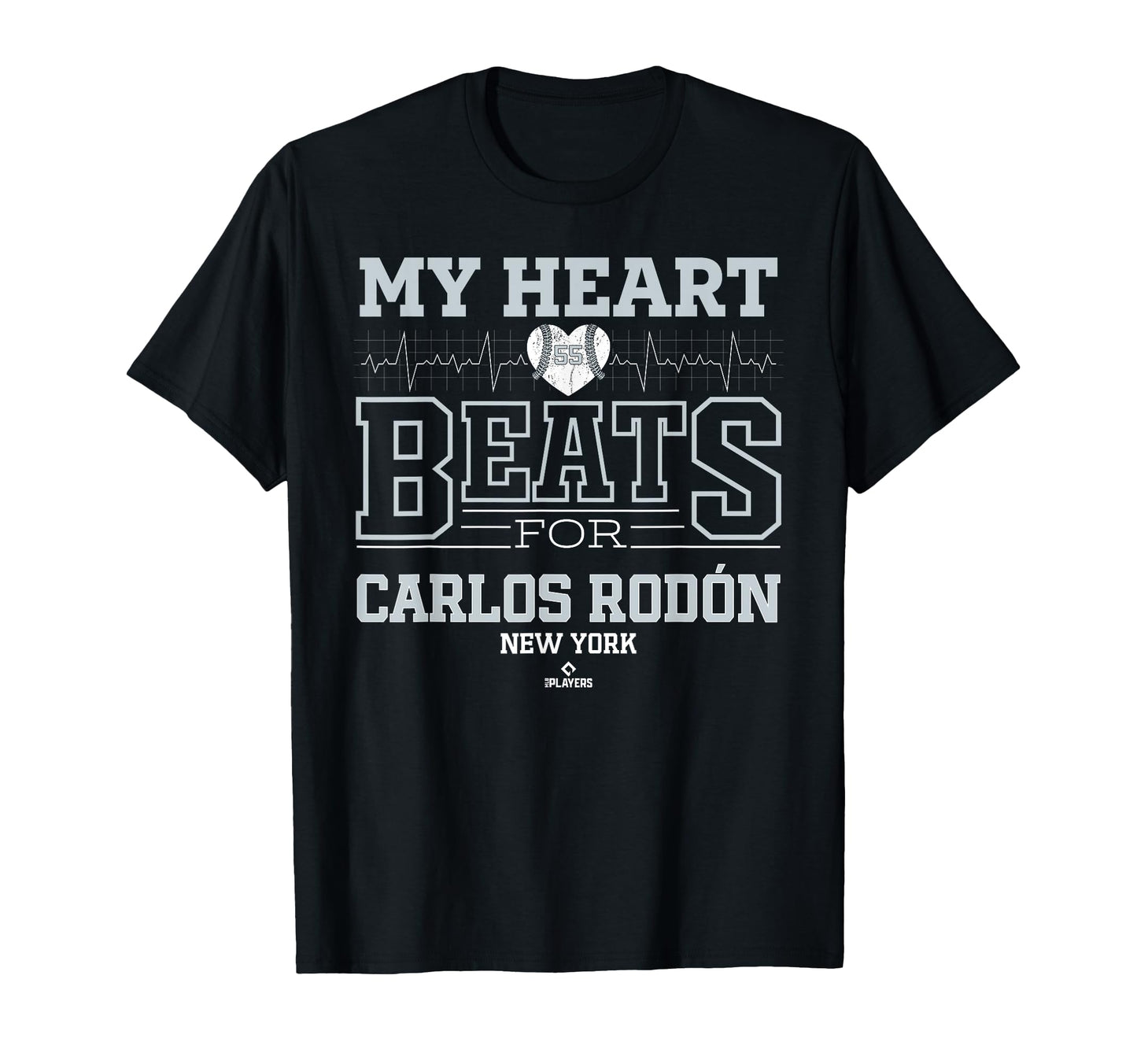 My Heart Beats Carlos Rod N New York T-Shirt - Graphic Print Men Women - T-Shirt, Sweatshirt, Hoodie