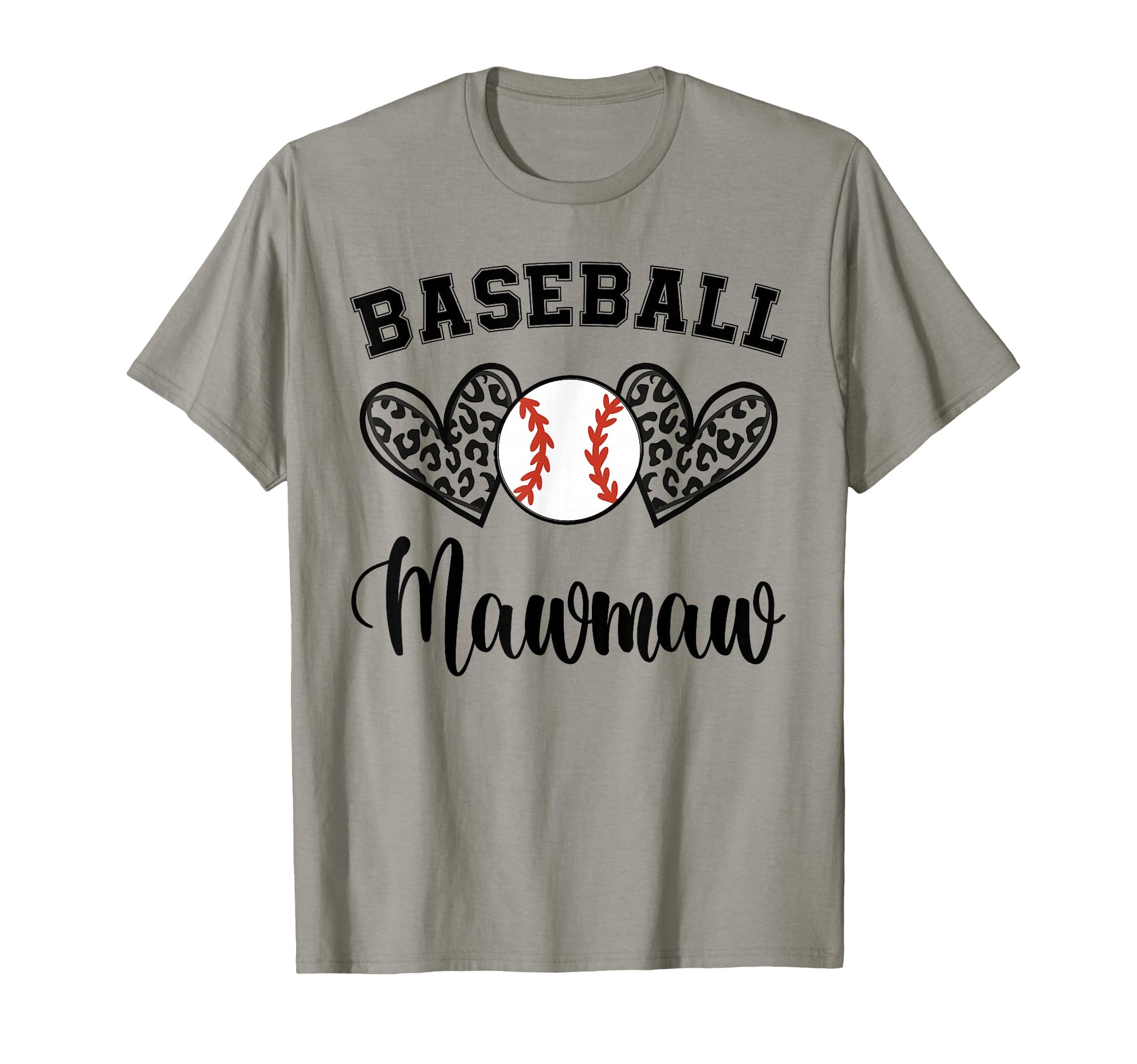 Baseball Mawmaw Leopard Funny Baseball T-Shirt - Streetwear Style Unisex - T-Shirt, Sweatshirt, Hoodie