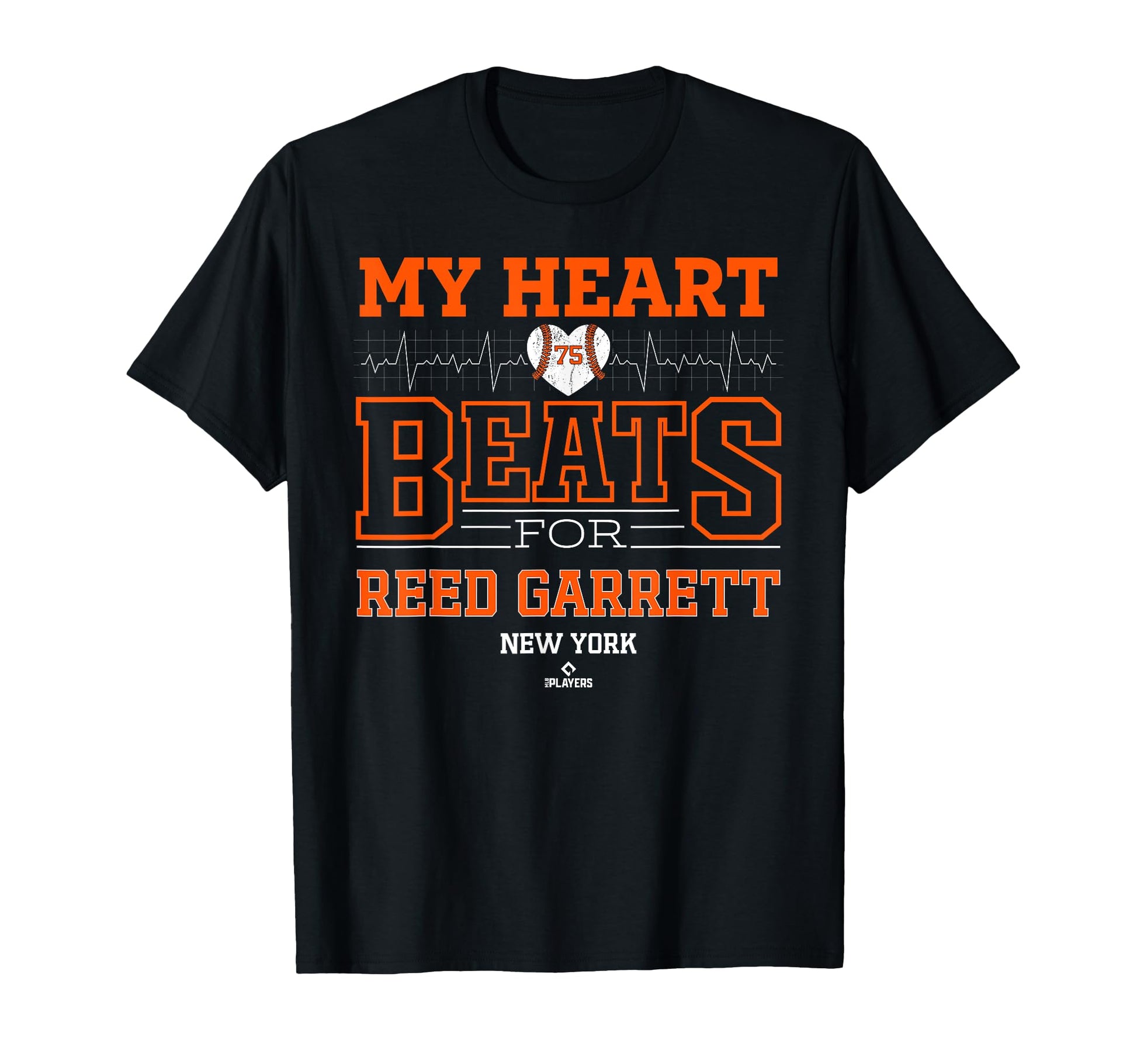 My Heart Beats Reed Garrett New York T-Shirt - Graphic Print Men Women - T-Shirt, Sweatshirt, Hoodie