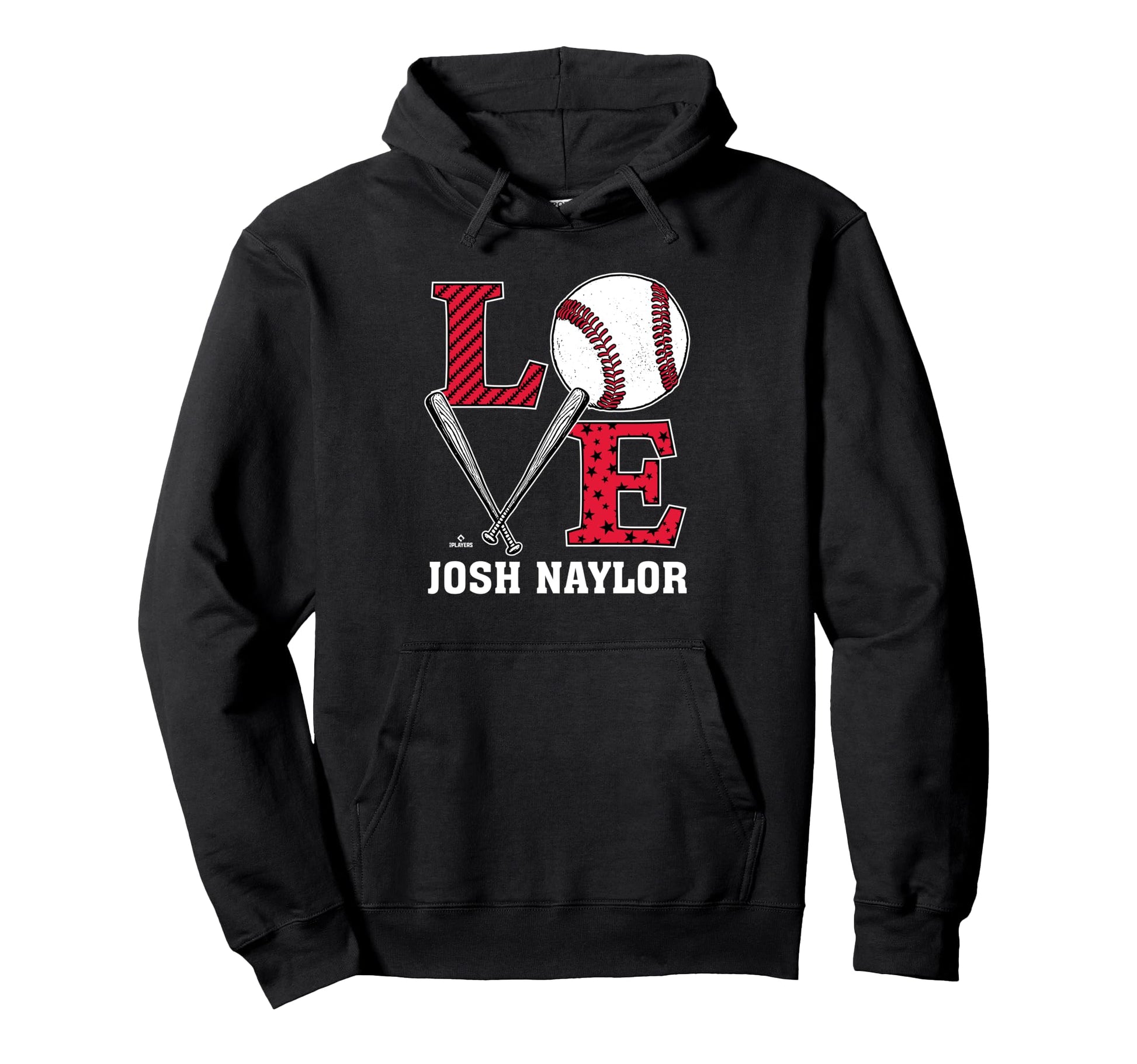 Distressed Baseball Love Josh Naylor Hoodie - Graphic Print for Adults - T-Shirt, Sweatshirt, Hoodie