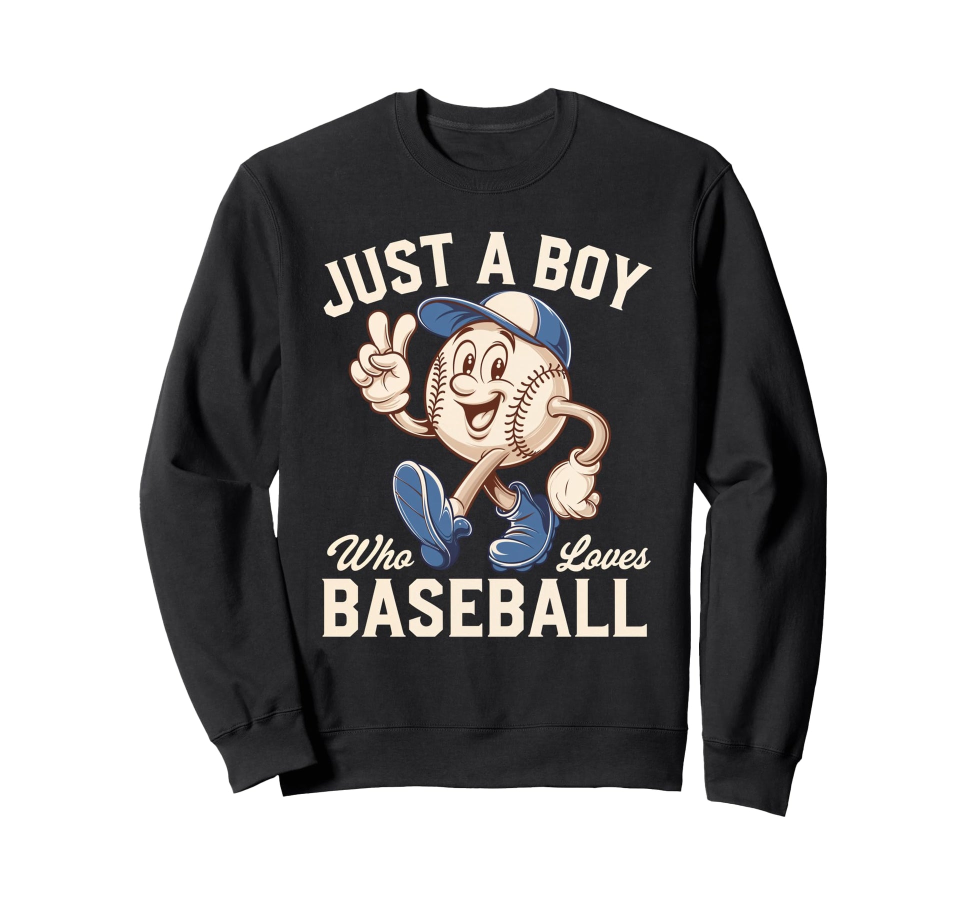 Just Who Loves Baseball Sports Fun Sweatshirt - Novelty Apparel for Adults - T-Shirt, Sweatshirt, Hoodie