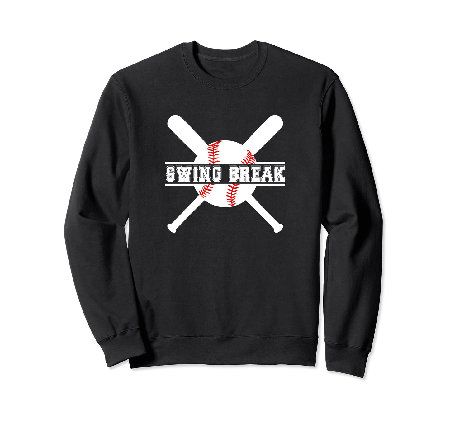 Swing Break Summer Baseball Mom Sweatshirt - Streetwear Style Men Women - T-Shirt, Sweatshirt, Hoodie