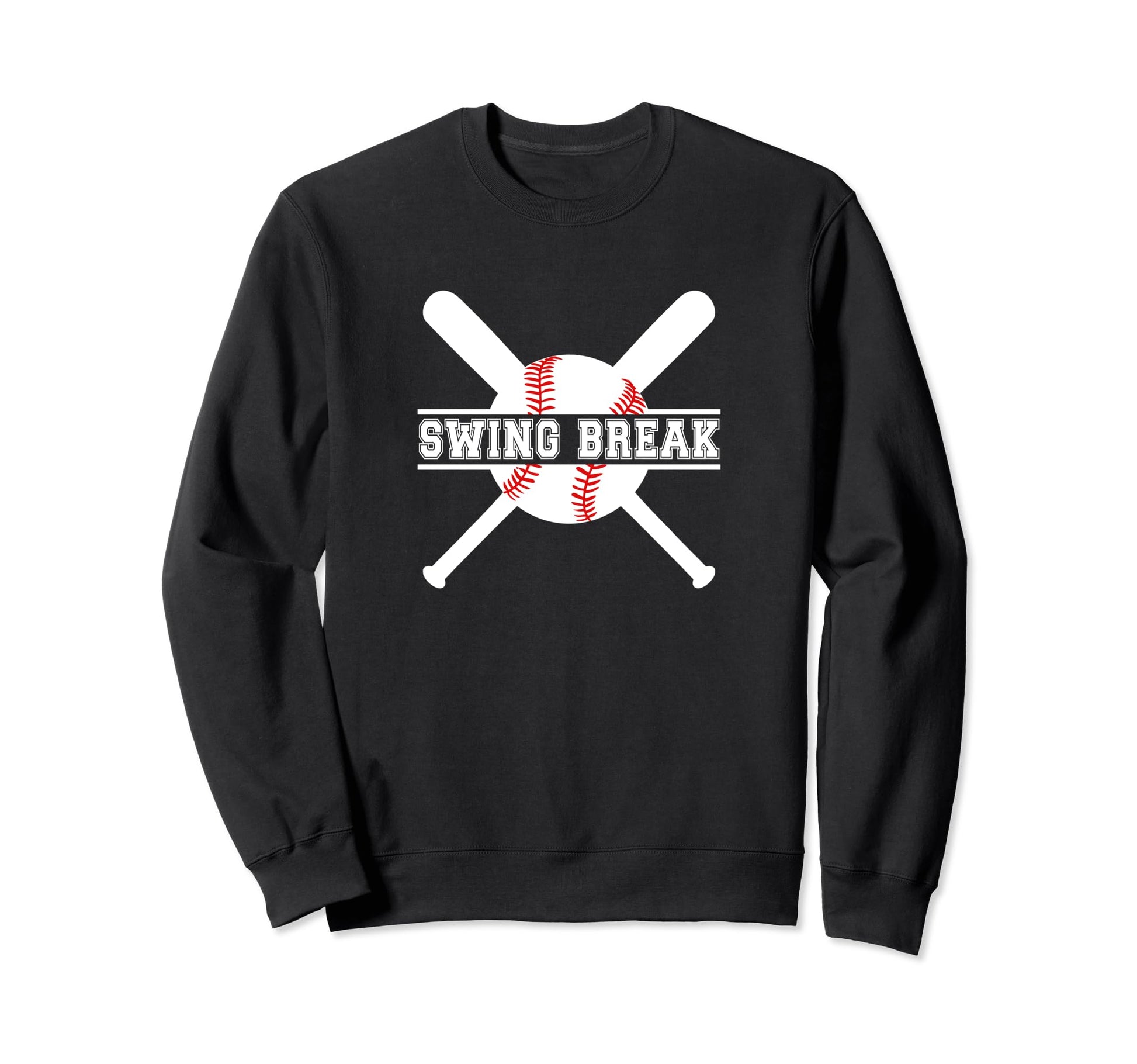 Swing Break Summer Baseball Mom Sweatshirt - Streetwear Style Men Women - T-Shirt, Sweatshirt, Hoodie